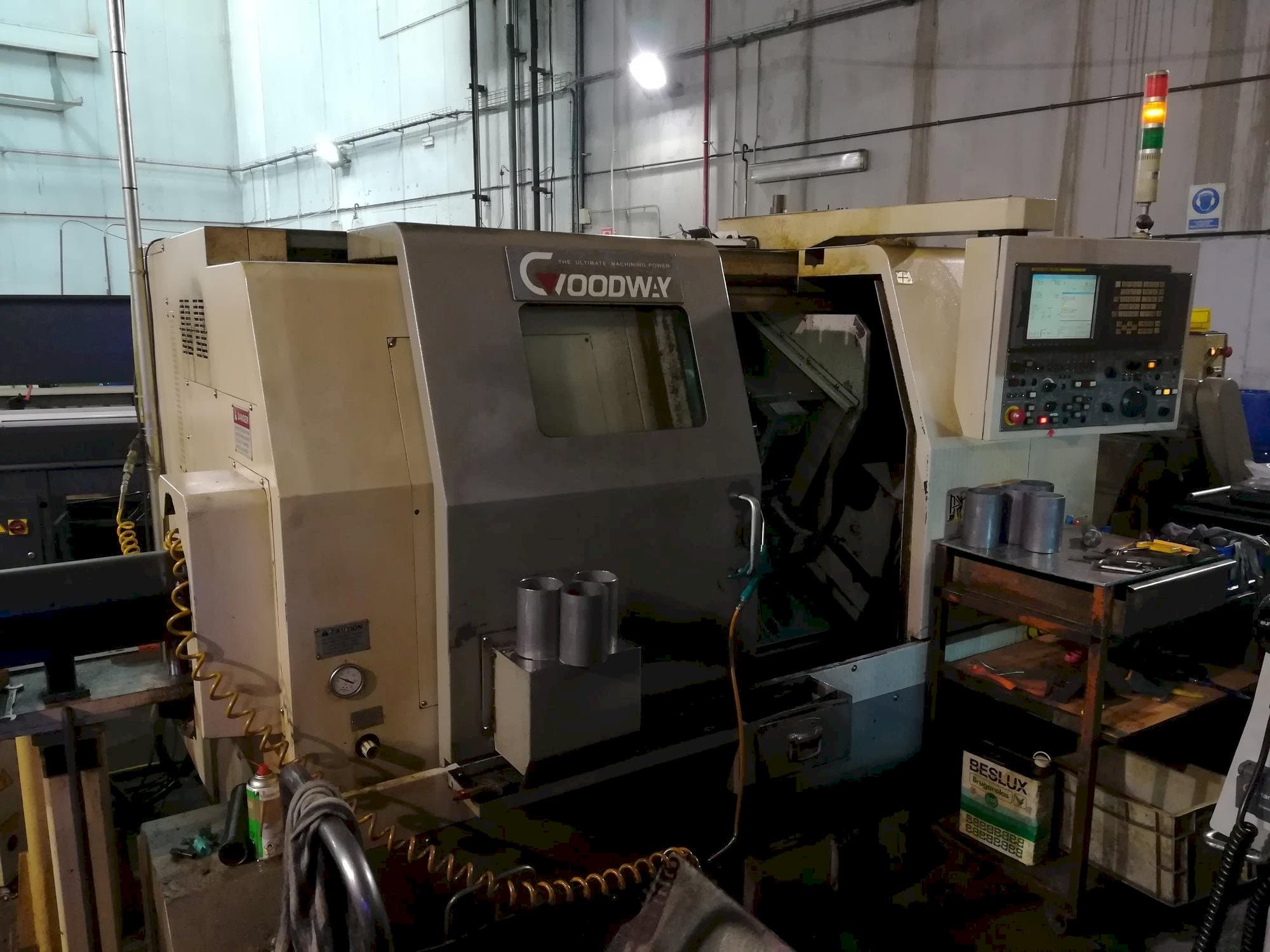 Front view of Goodway GS 200  machine