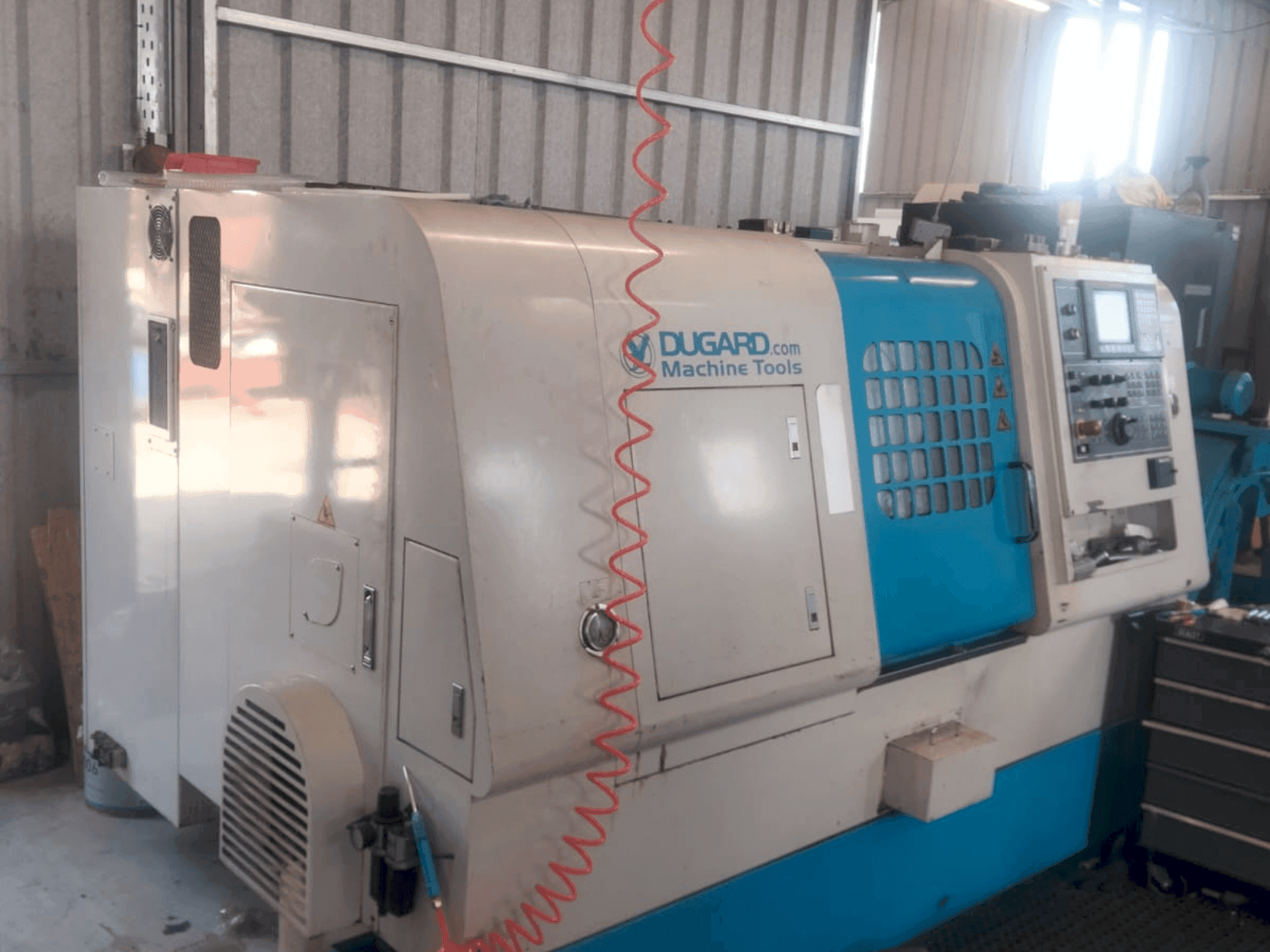 Front view of Dugard									 Eagle 200  machine