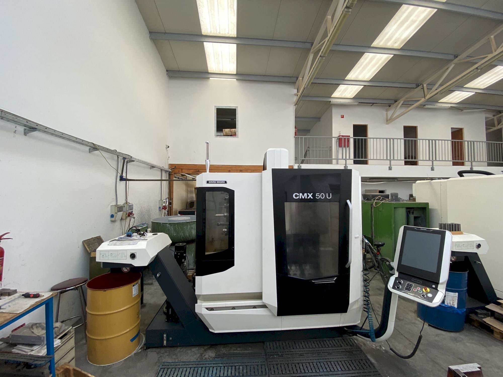 Front view of DMG MORI CMX 50 U  machine