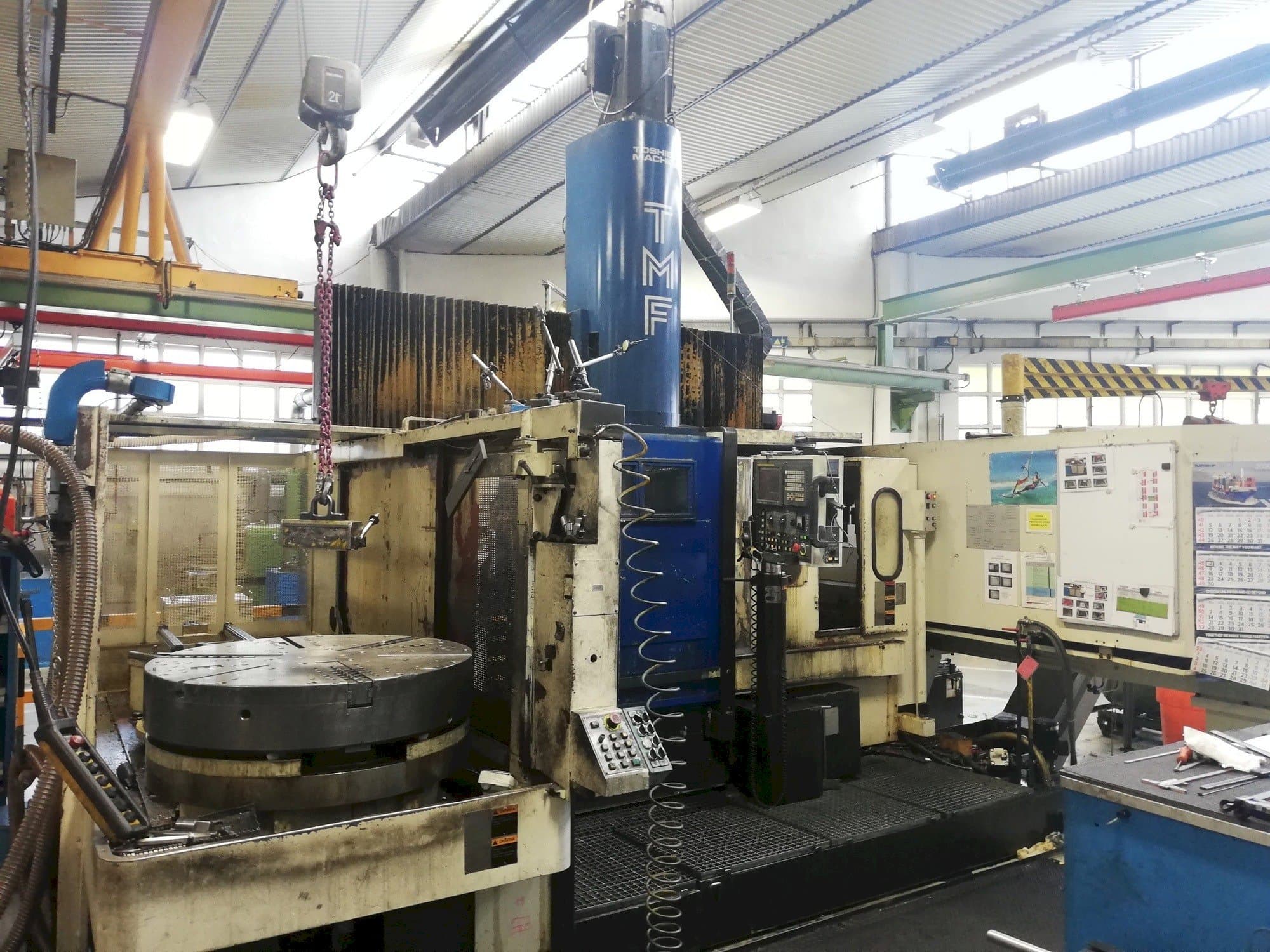 Front view of Toshiba TMF-10  machine