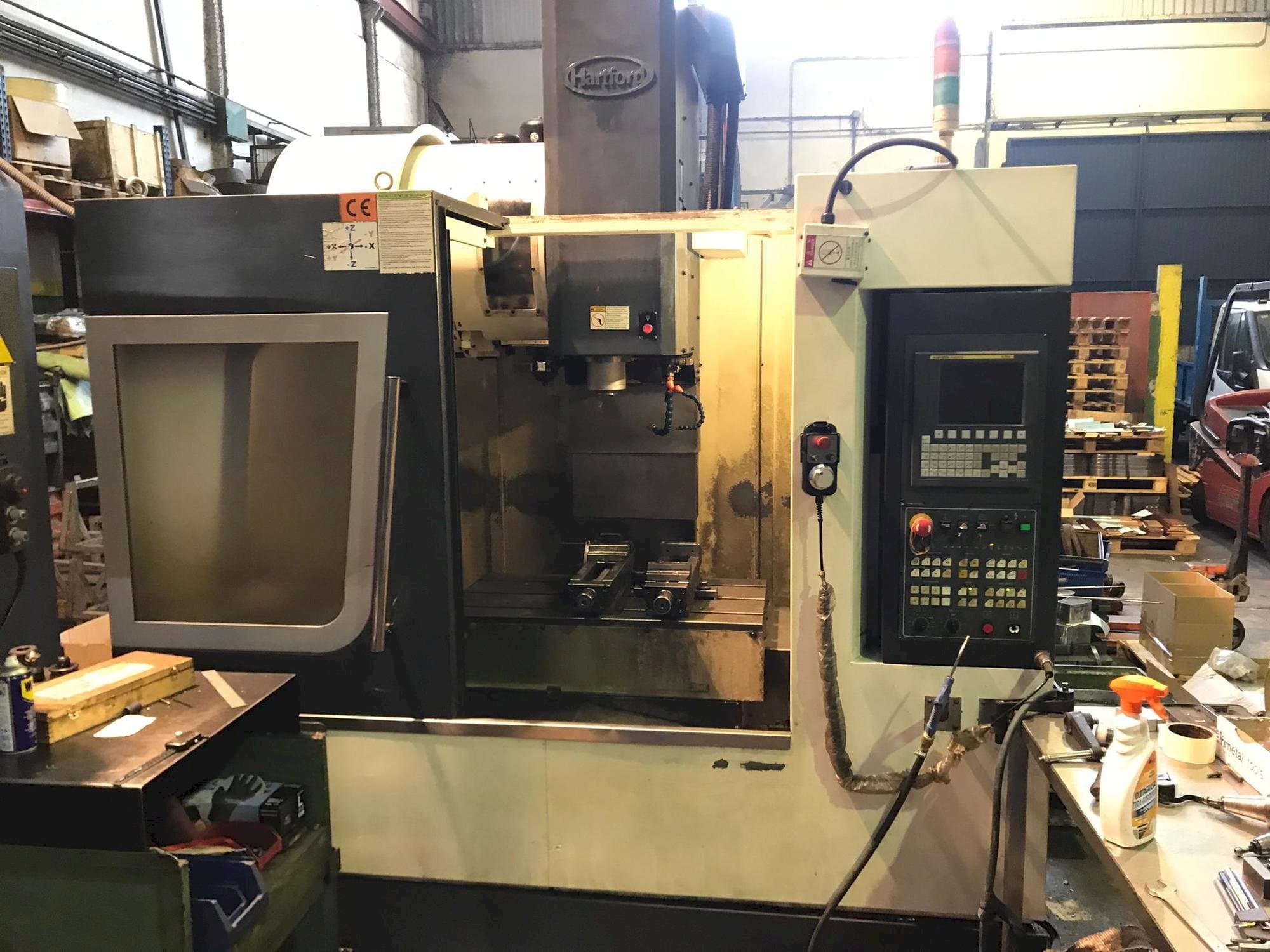 Front view of Hartford LG-800  machine