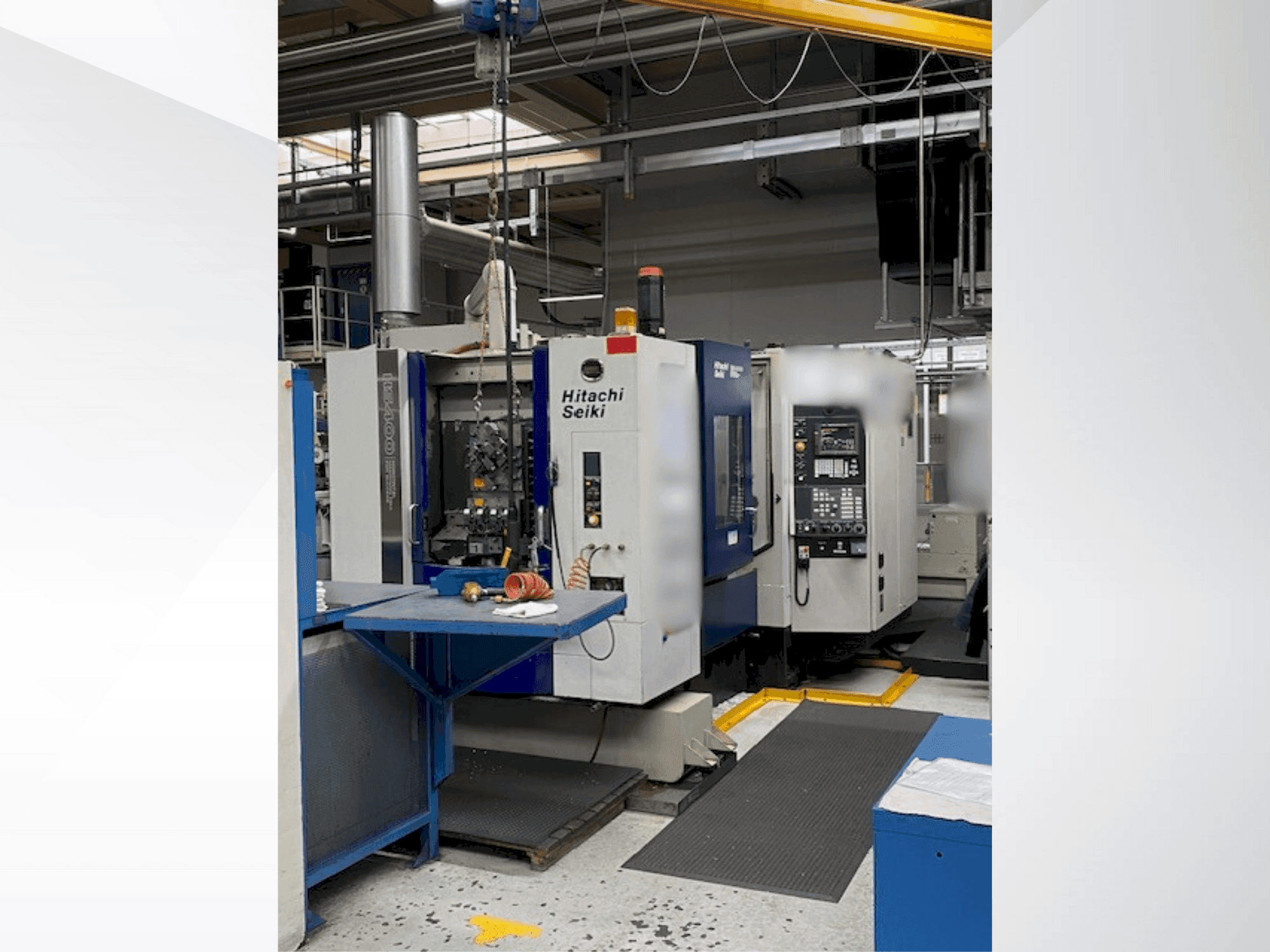 Front view of HITACHI SEIKI HS 400  machine