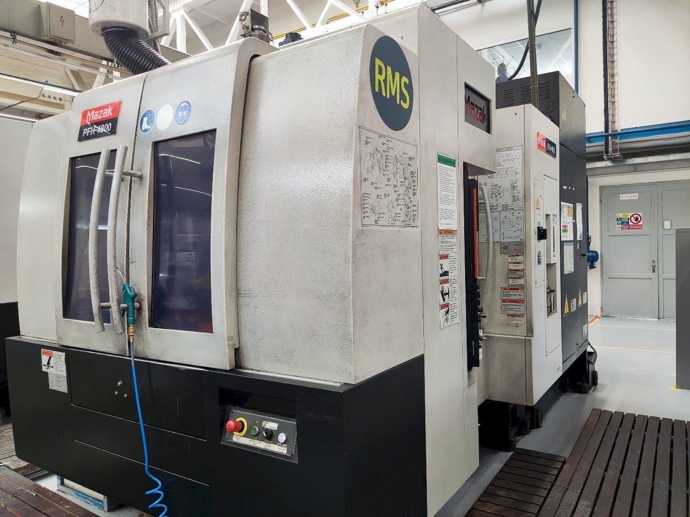 Front view of Mazak PFH-4800  machine