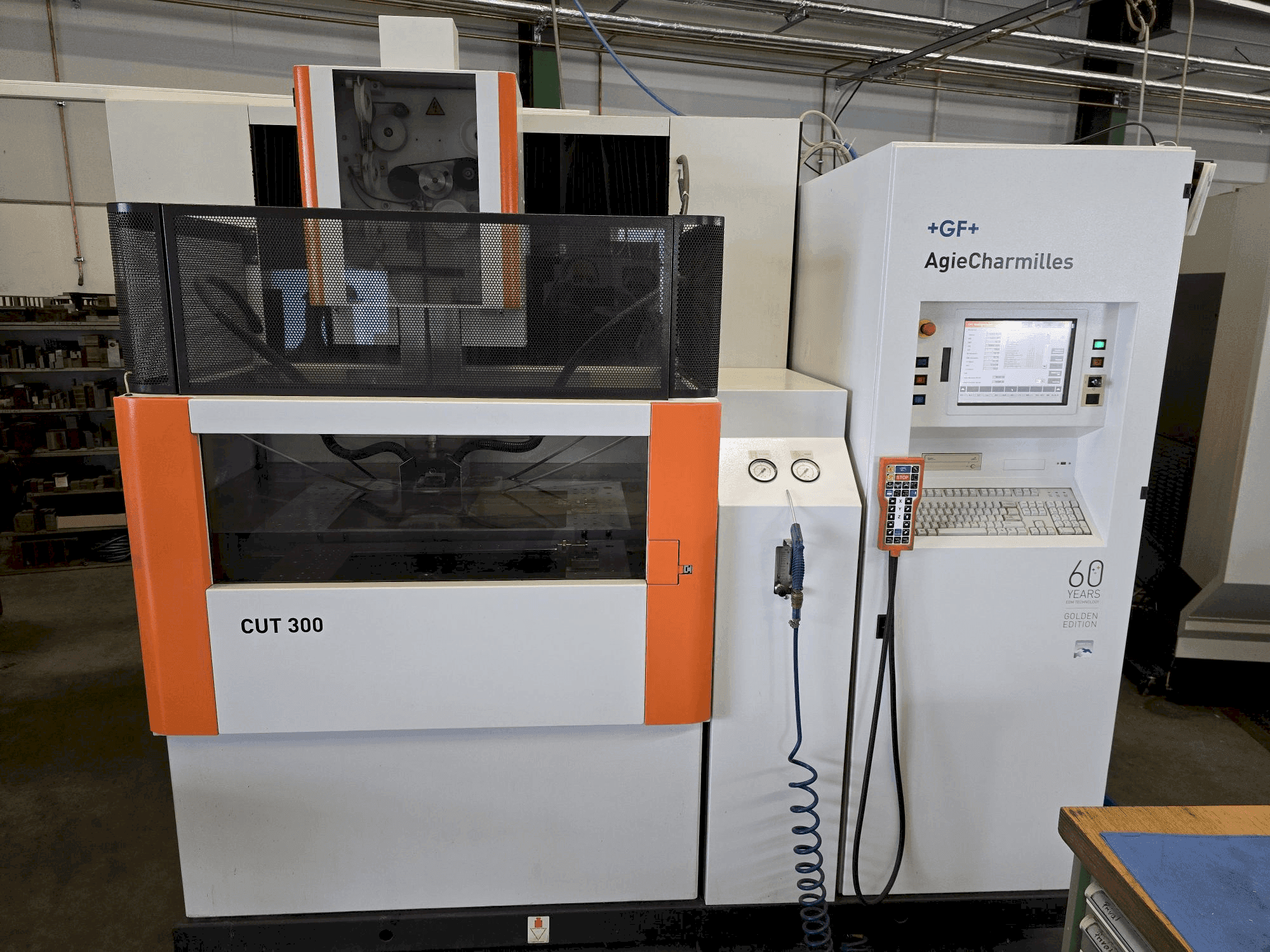 Front view of AgieCharmilles CUT 300  machine