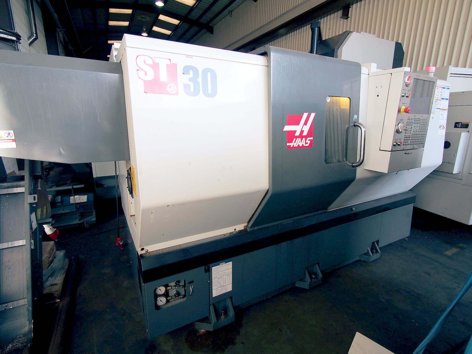 Front view of HAAS ST-30  machine