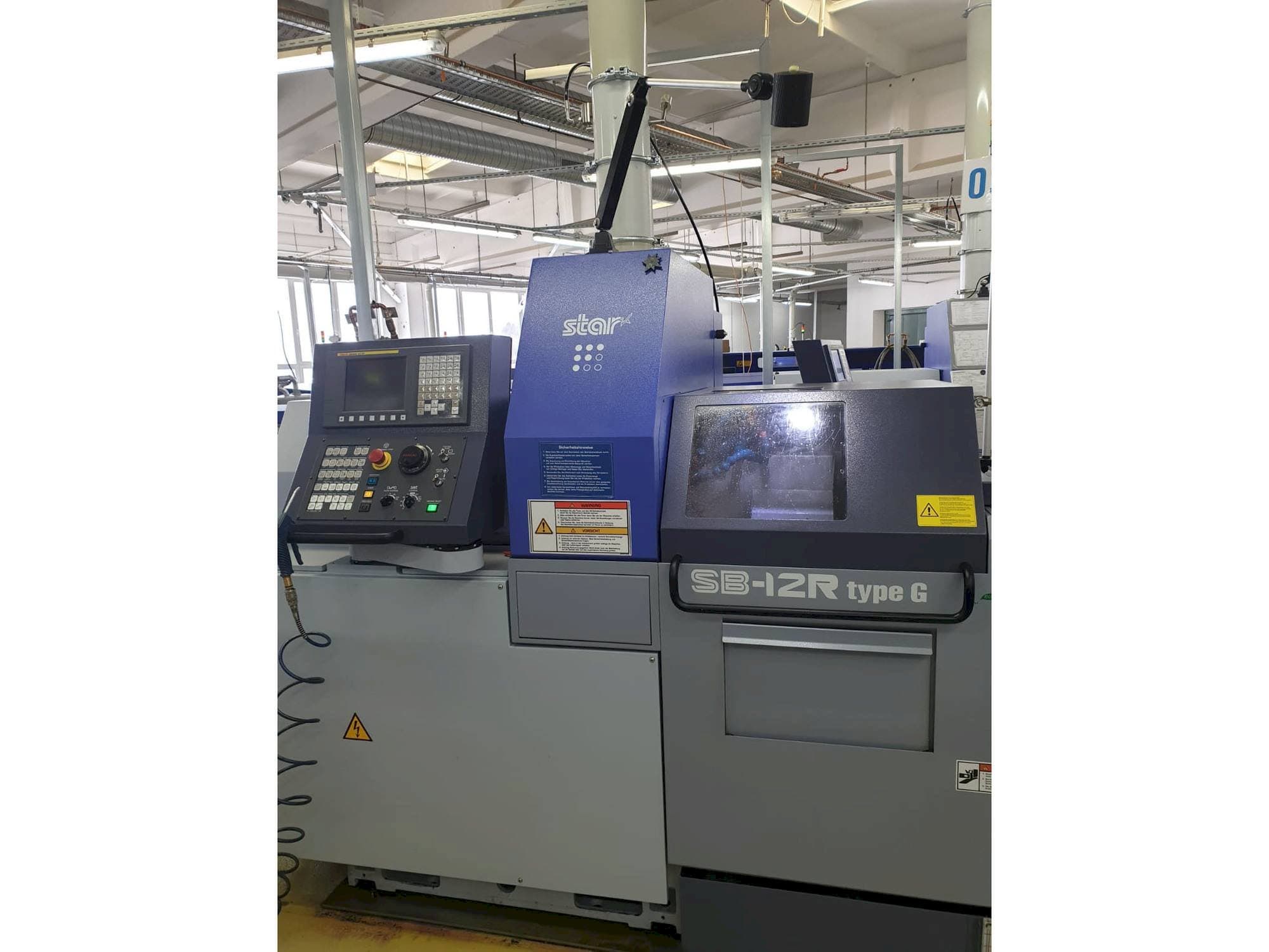 Front view of Star SB12 RG  machine