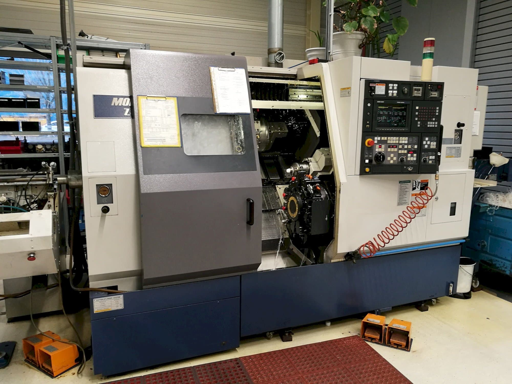 Front view of MORI SEIKI ZL 150 MSC  machine