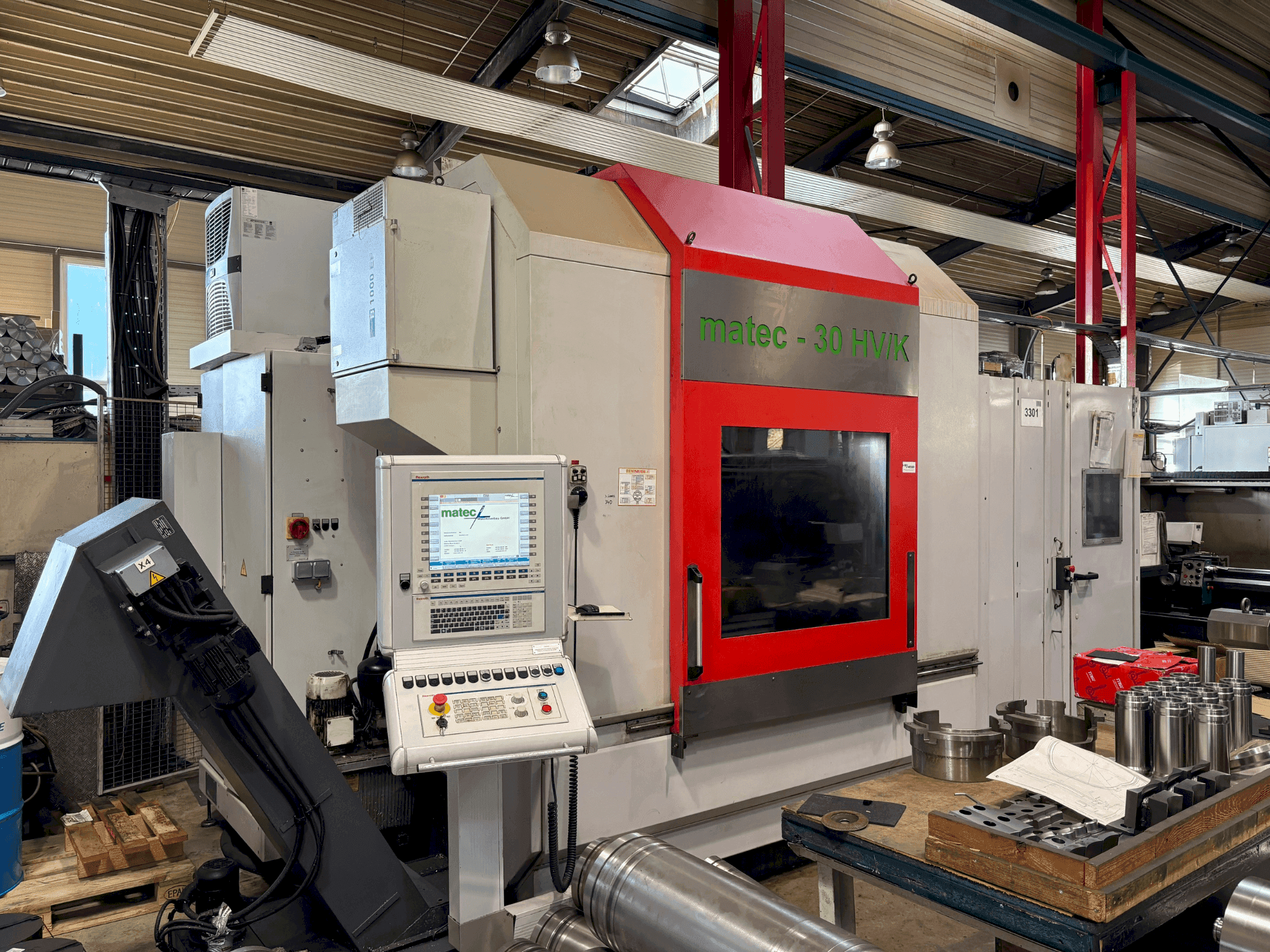 Front view of Matec MATEC 30 HV/K  machine