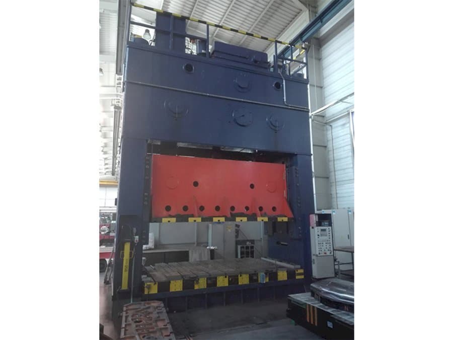 Front view of Erfurt PKZZ 1000/4000  machine