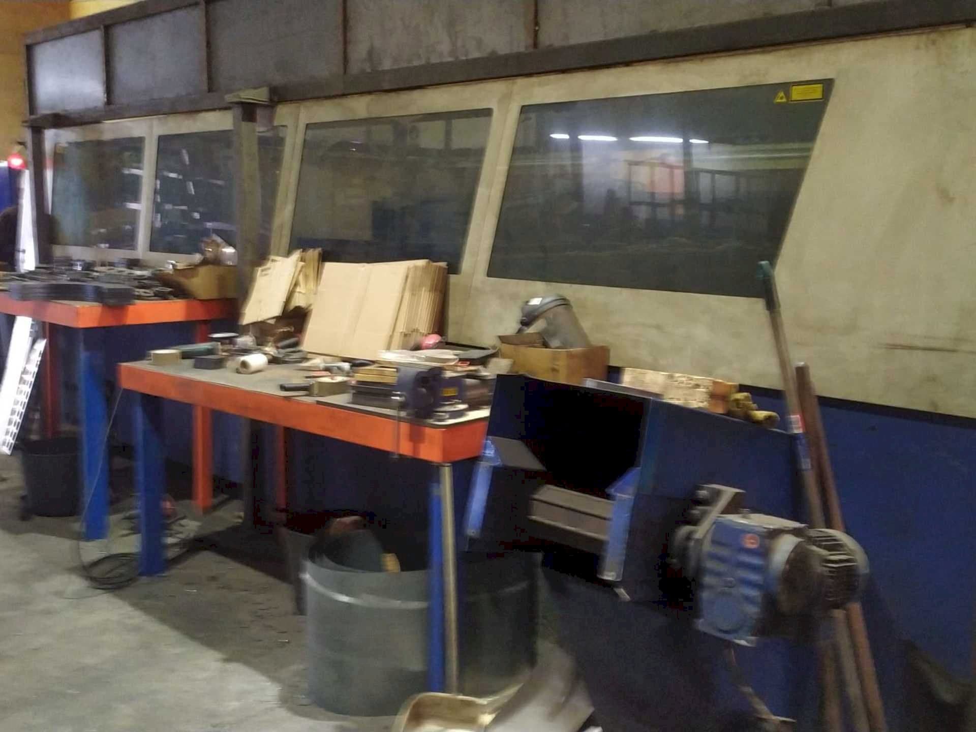 Front view of Trumpf Trumatic L 4050  machine