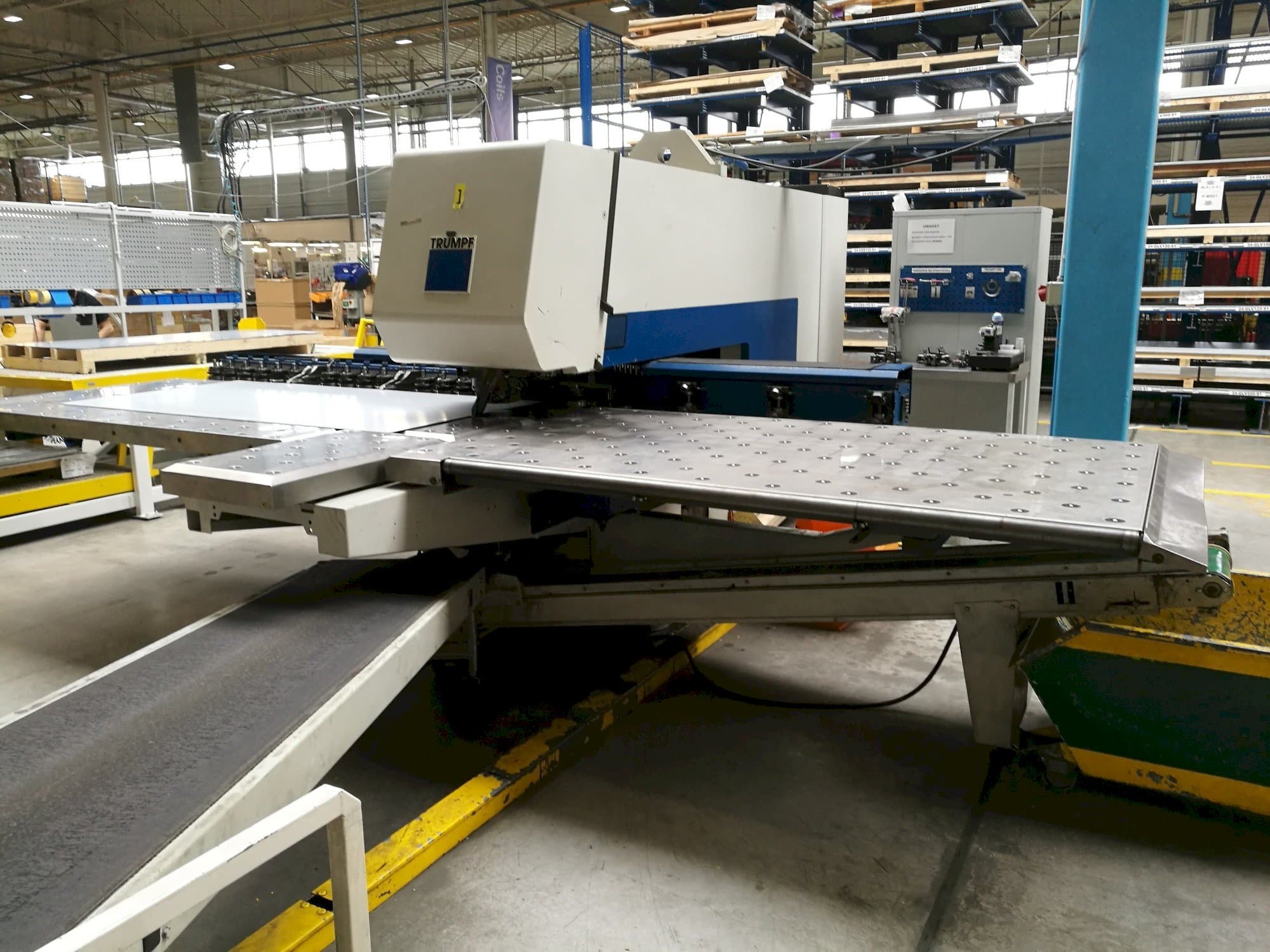 Front view of Trumpf Trumatic 500  machine