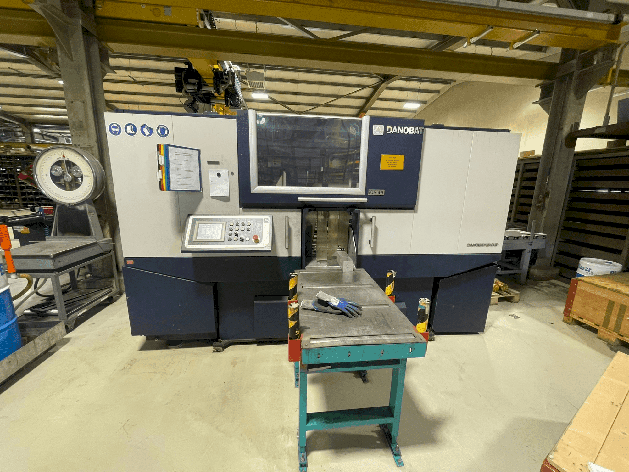 Front view of DANOBAT IDS 4A  machine