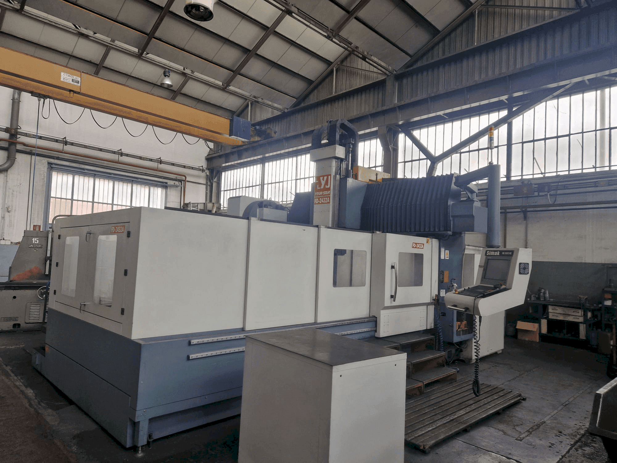 Front view of VESTA FD2432A HE  machine