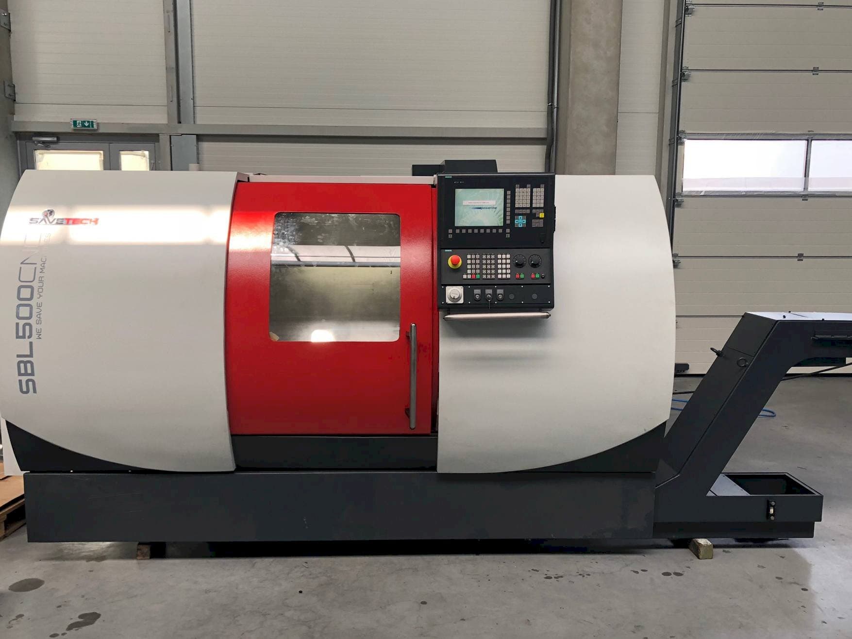 Front view of TRENS SBL 500/750  machine