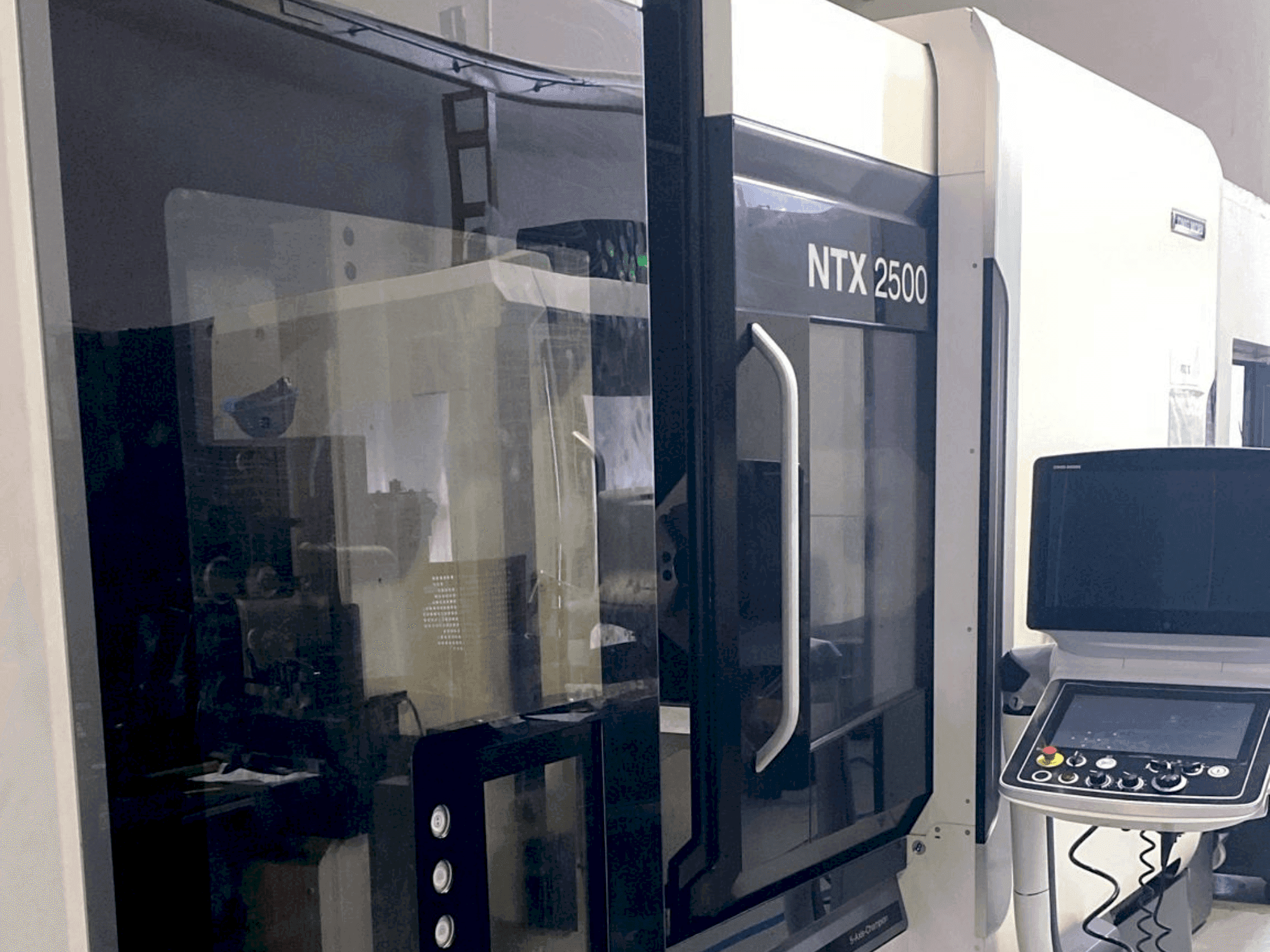 Front view of DMG MORI NTX2500 / 1500  machine