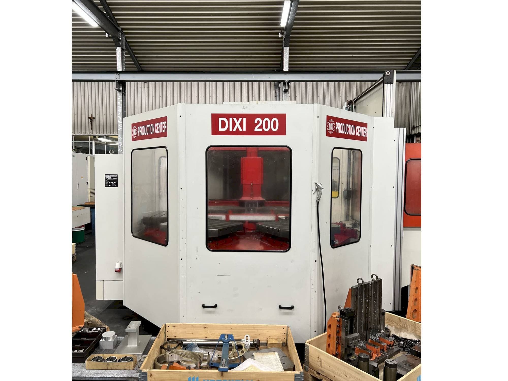 Front view of DIXI 200  machine