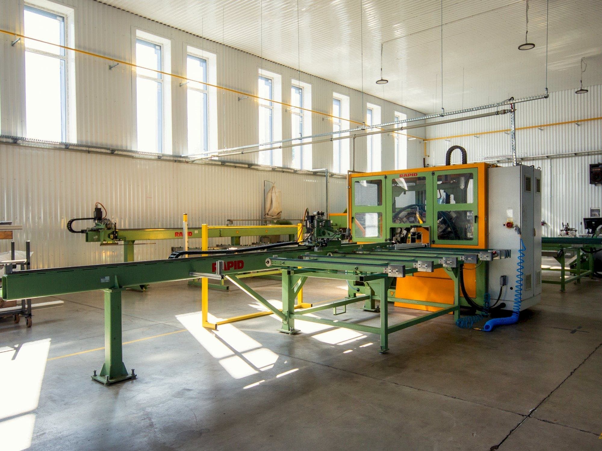 Front view of RAPID MFC EVOLUTION II  machine