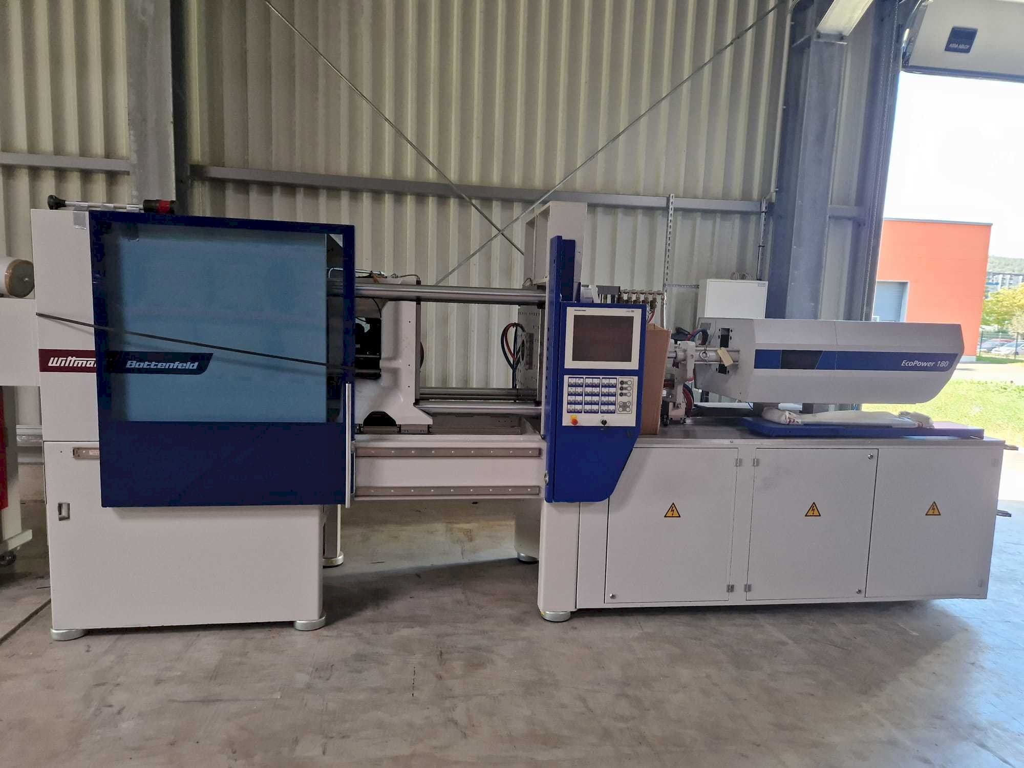 Front view of Battenfeld EcoPower180  machine