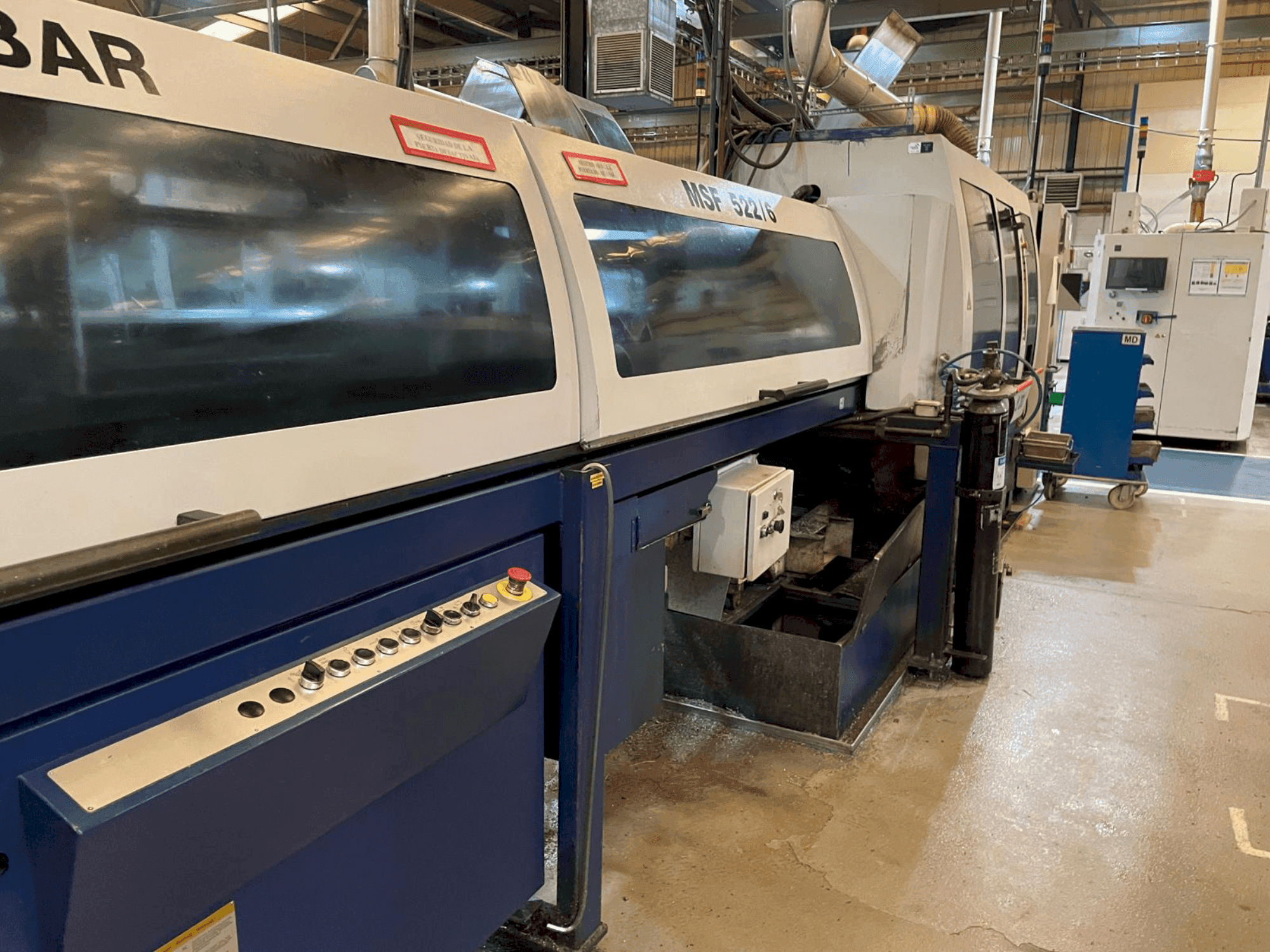 Front view of Tornos-Bechler MultiDeco 26-6 (2000)  machine