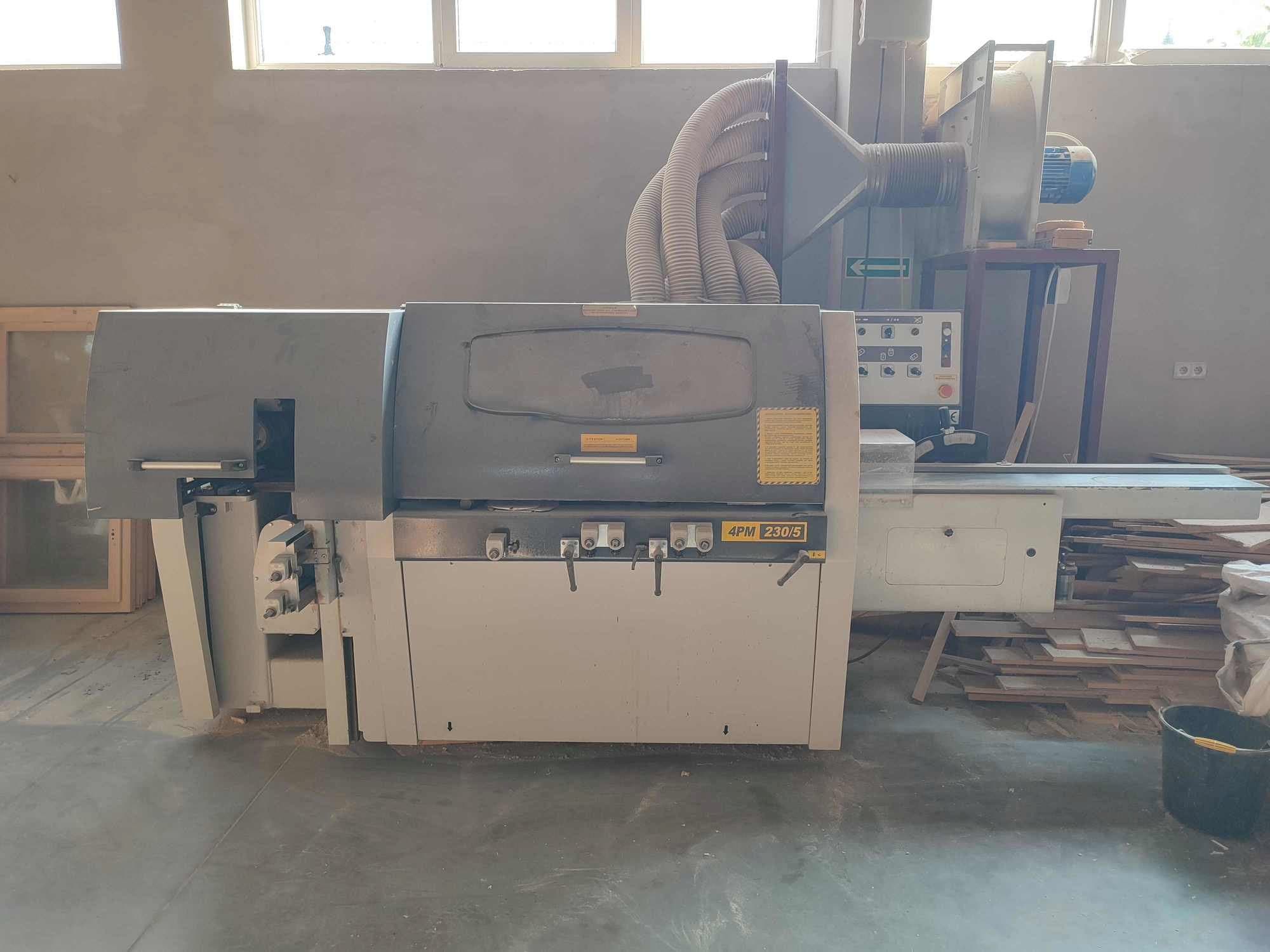 Front view of HASKOVO 4PM-230/5 machine