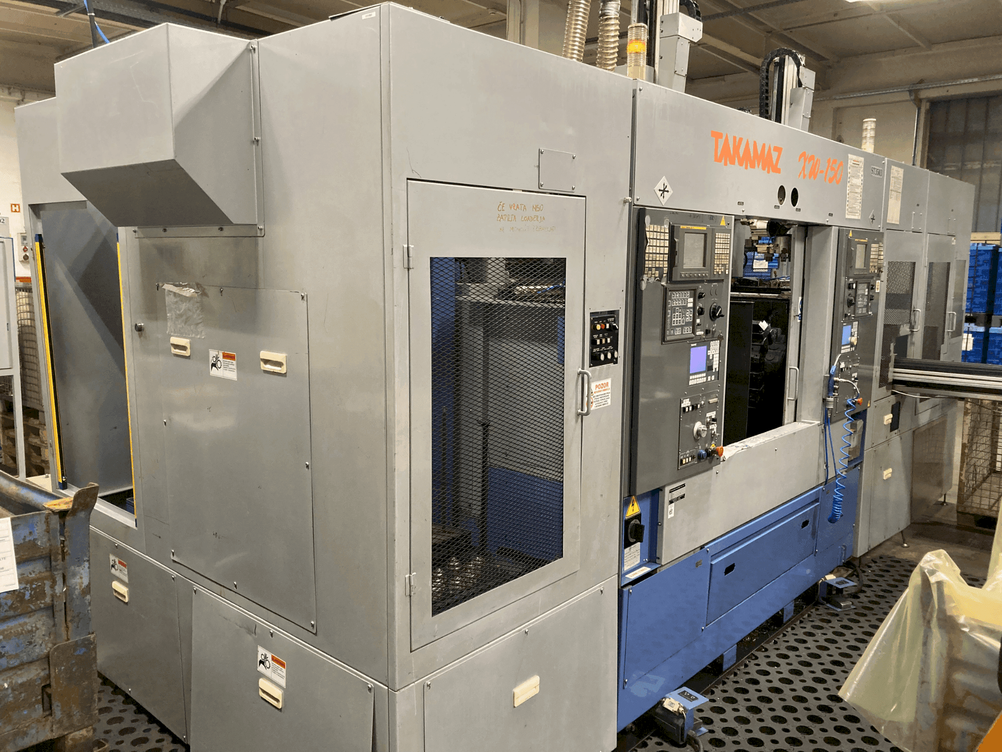 Front view of Takamaz XW-150  machine