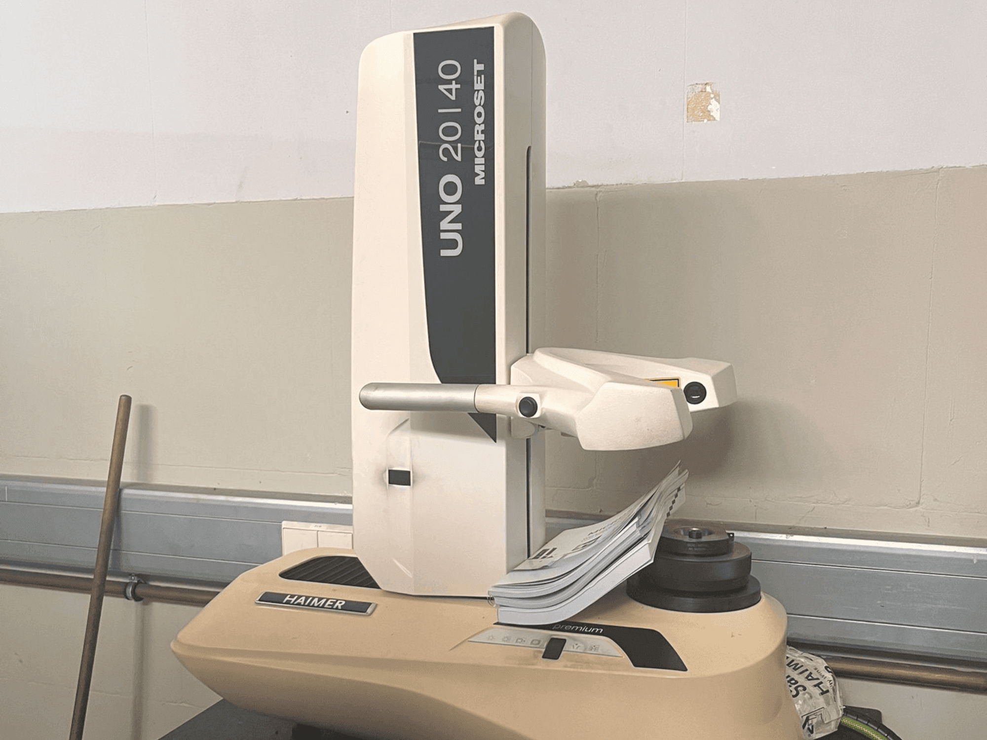 Front view of HAIMER UNO 20|40  machine