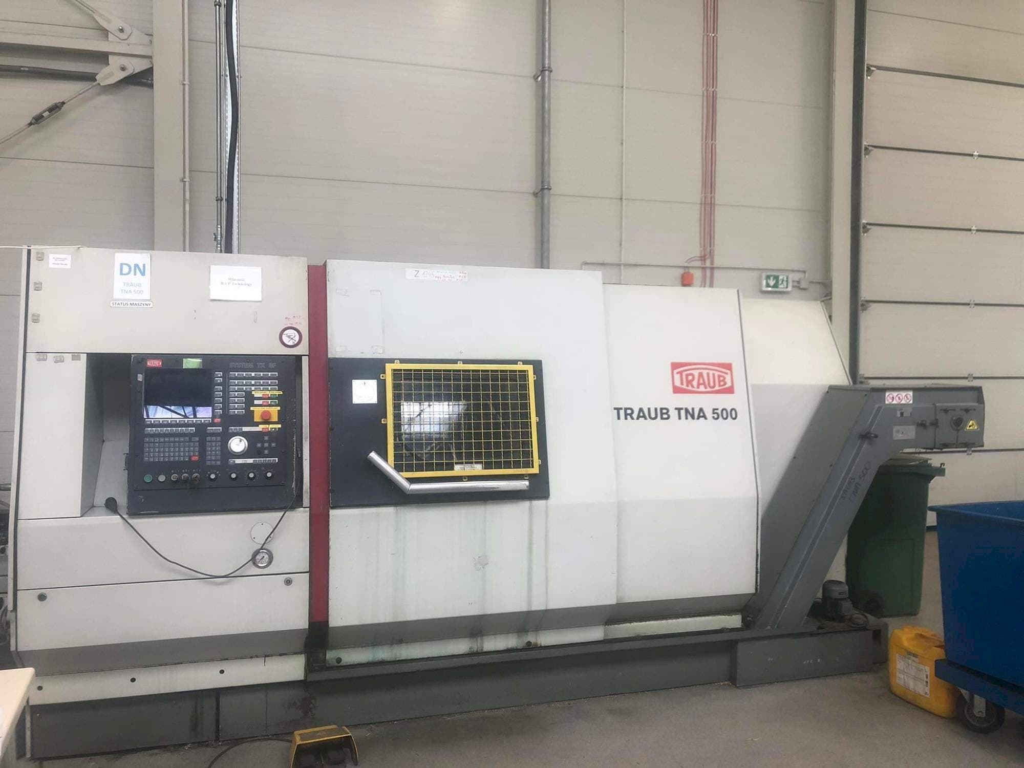 Front view of TRAUB TNA 500/600  machine