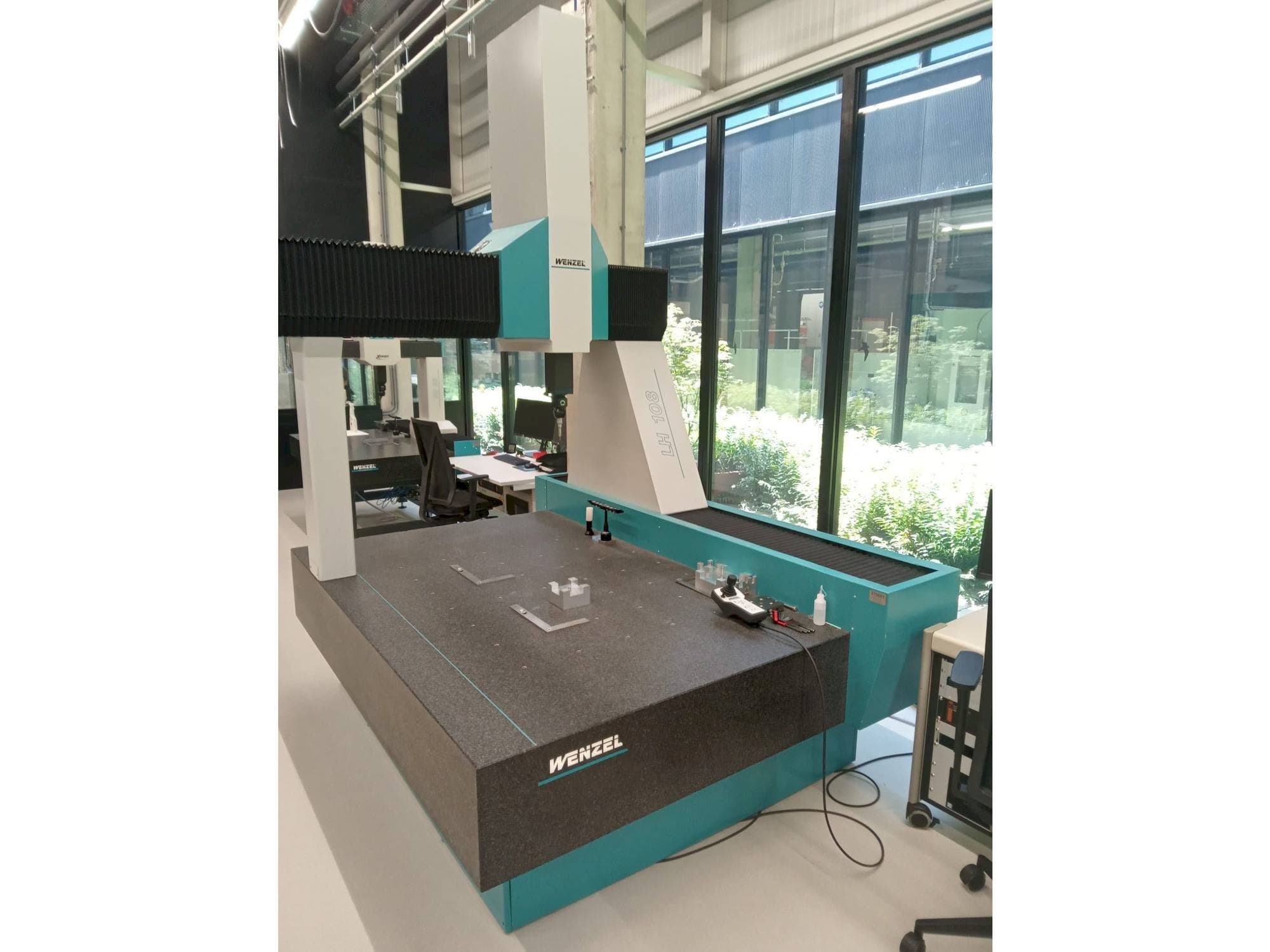 Front view of Wenzel LH-108  machine