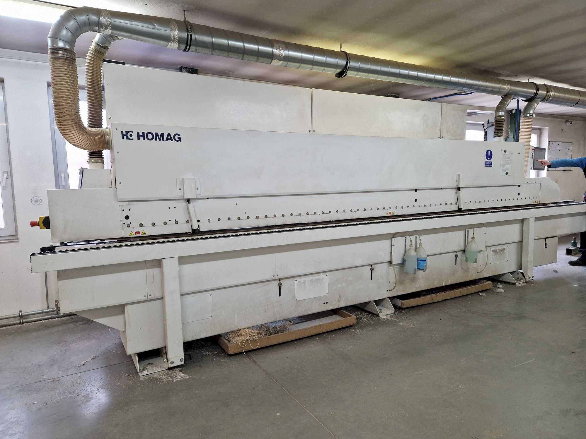 Front view of HOMAG Edgeteq S-390 Optimat KDF 860C  machine