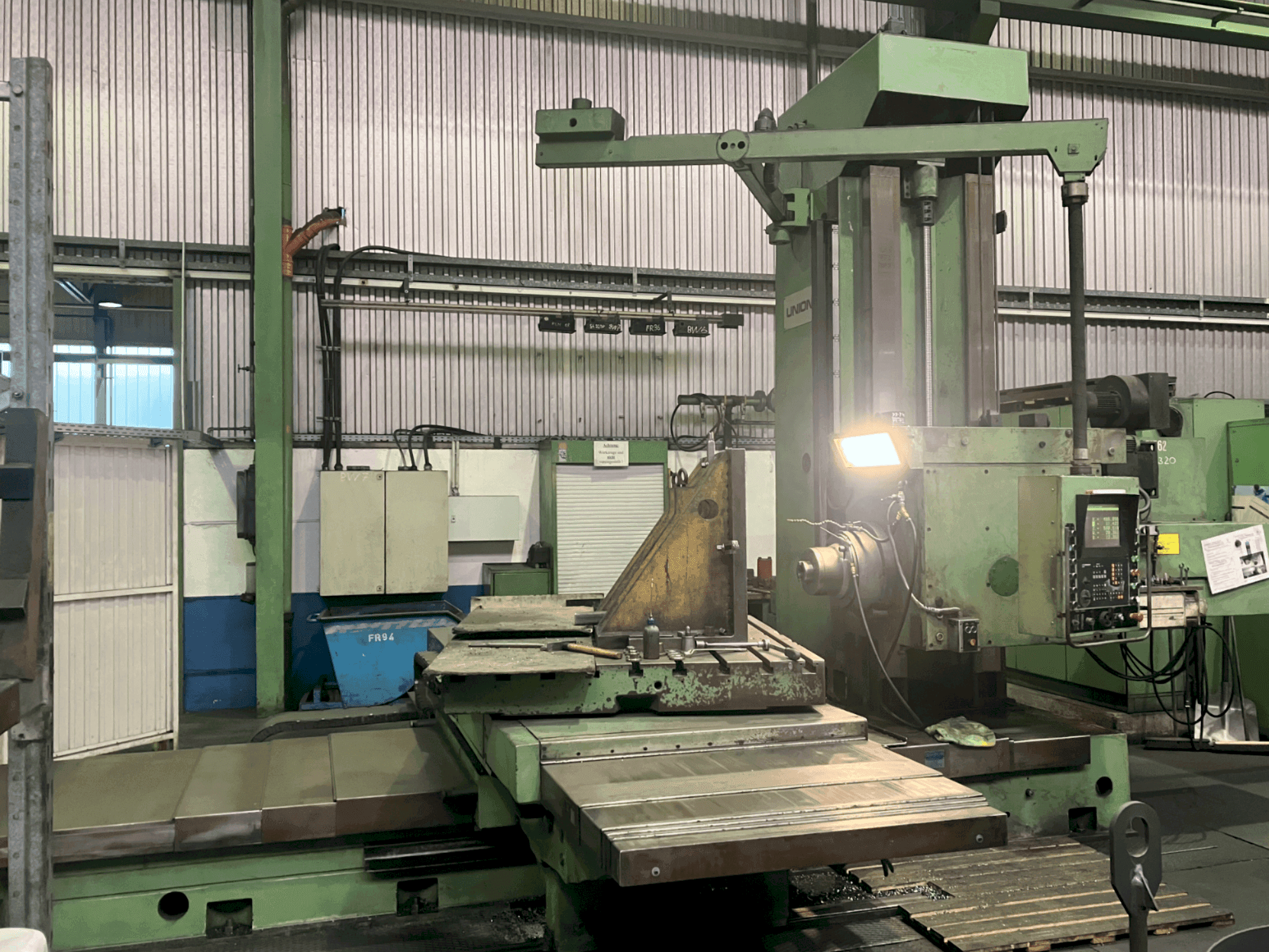 Front view of UNION BFT 110 NC  machine