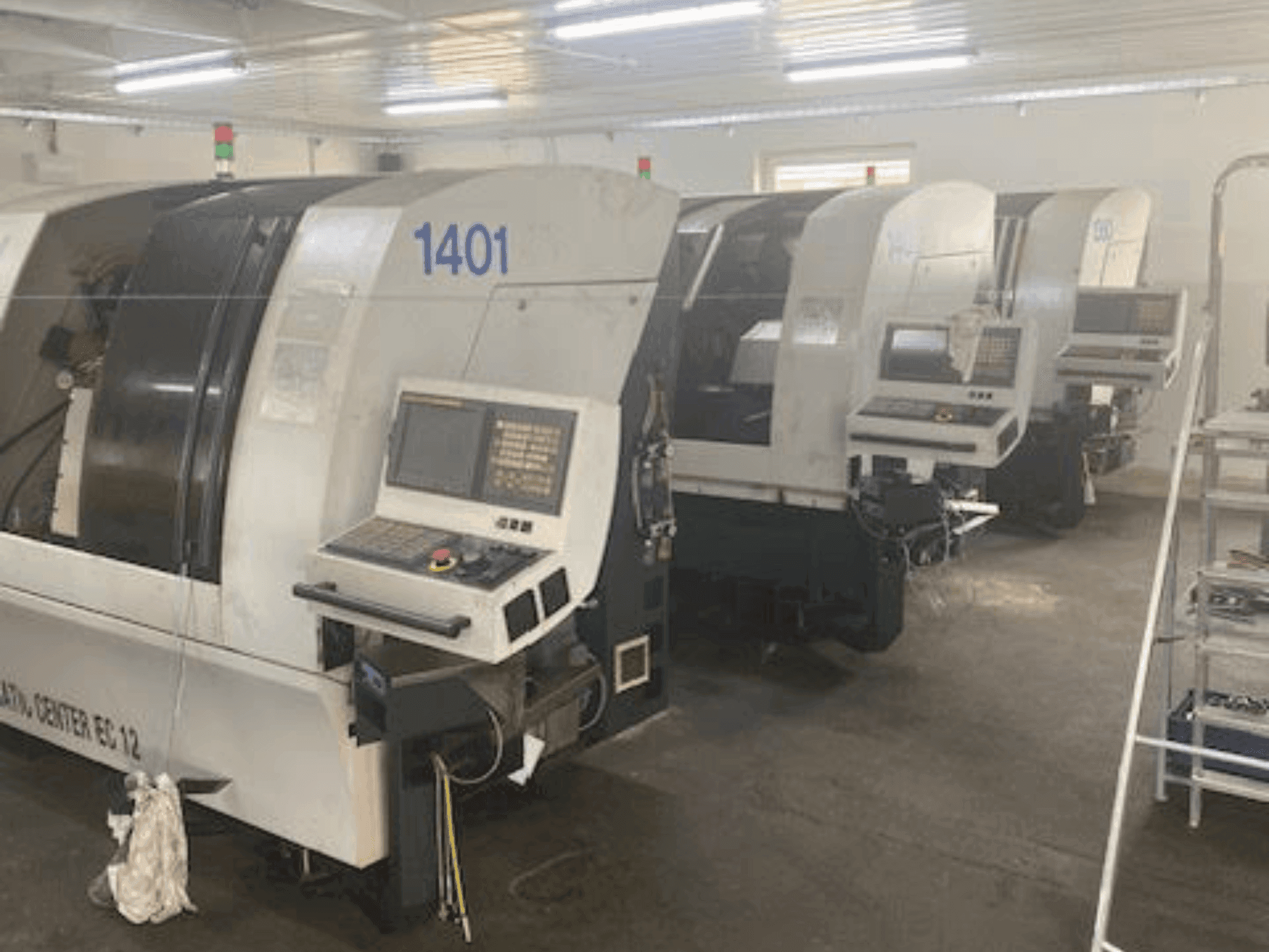 Front view of ESCO Escomatic EC12  machine