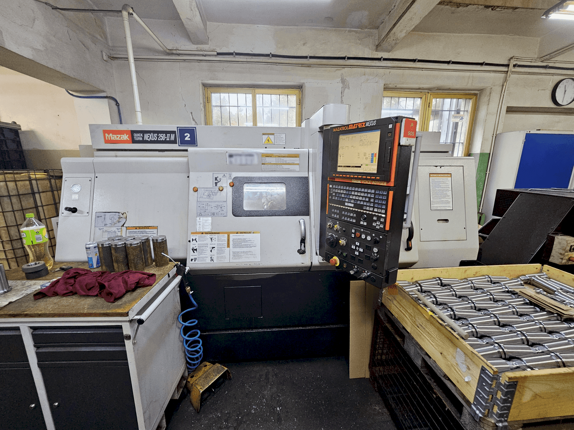 Front view of Mazak QUICKTURN NEXUS 250-II M  machine