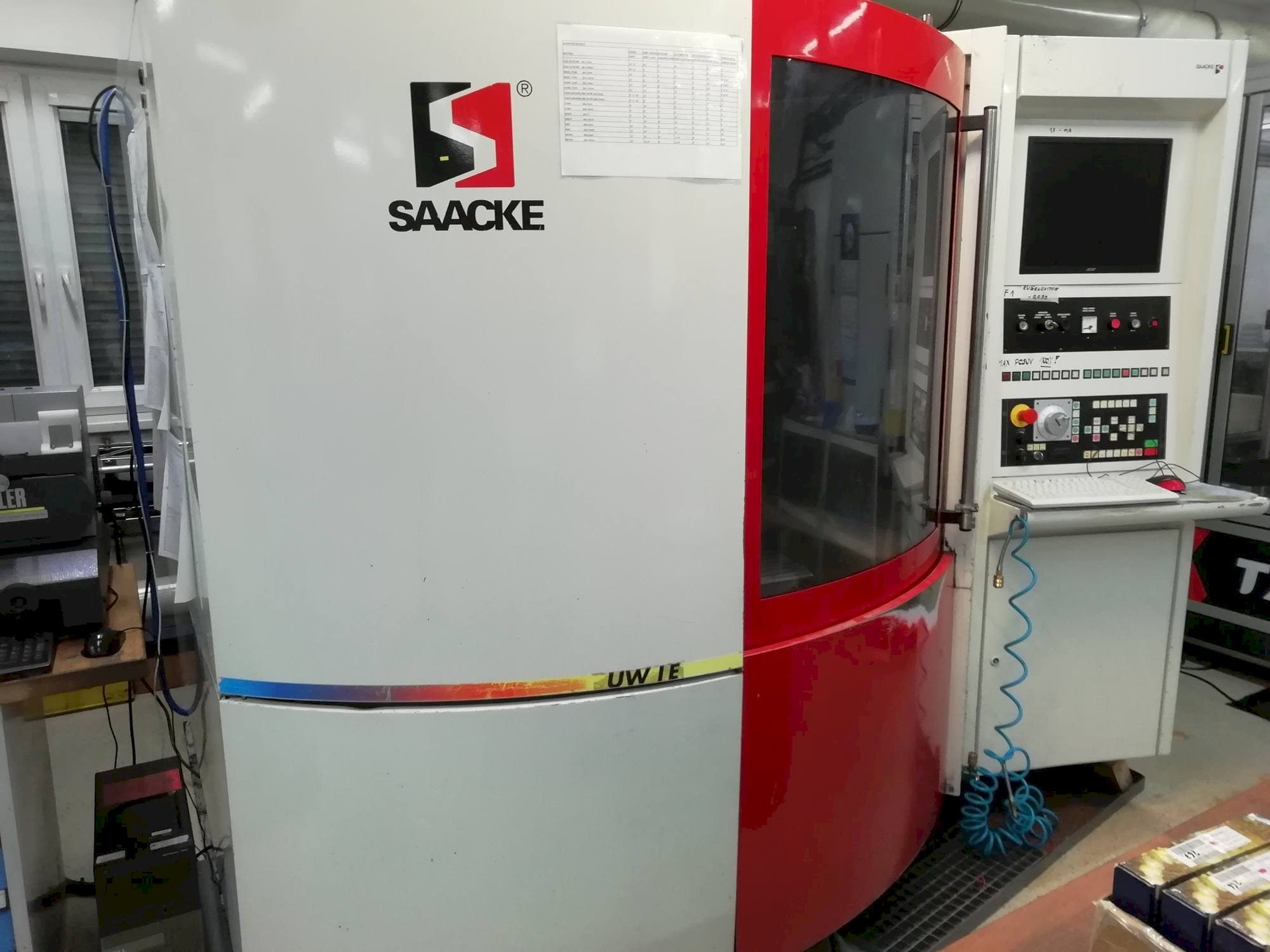 Front view of SAACKE UWIE 208485  machine