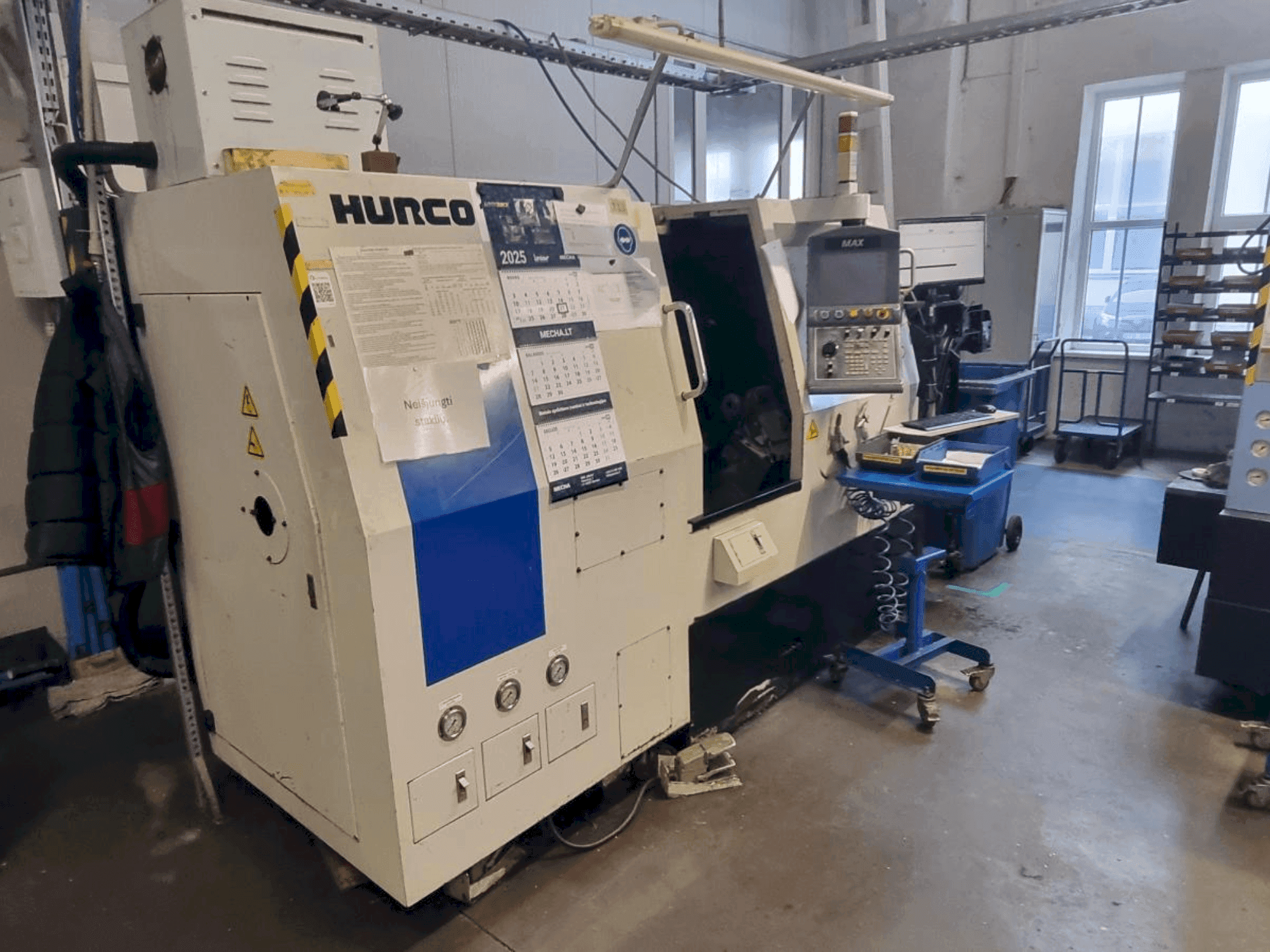 Front view of Hurco TMM8  machine