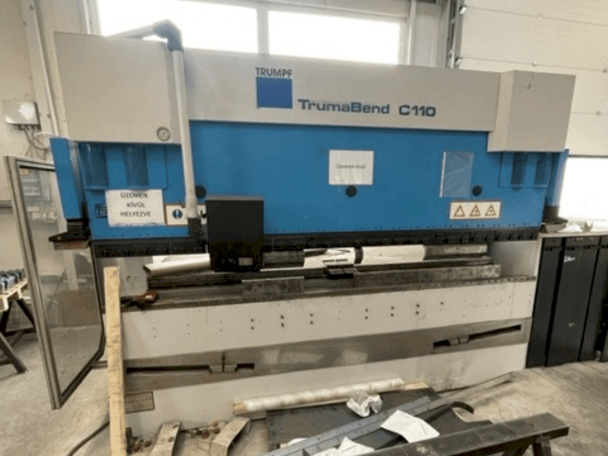 Front view of TRUMPF TrumaBend C110  machine