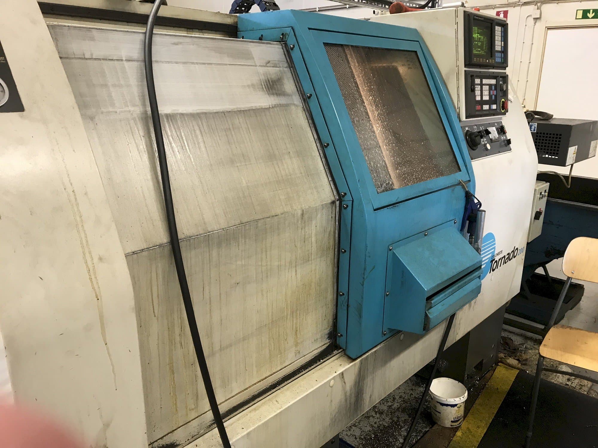 Front view of Colchester Tornado 200  machine