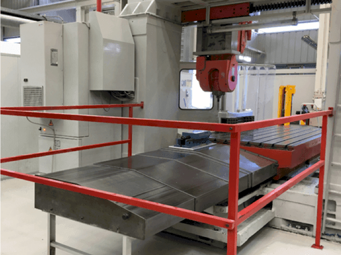 Front view of Zayer KP 3000 AR  machine