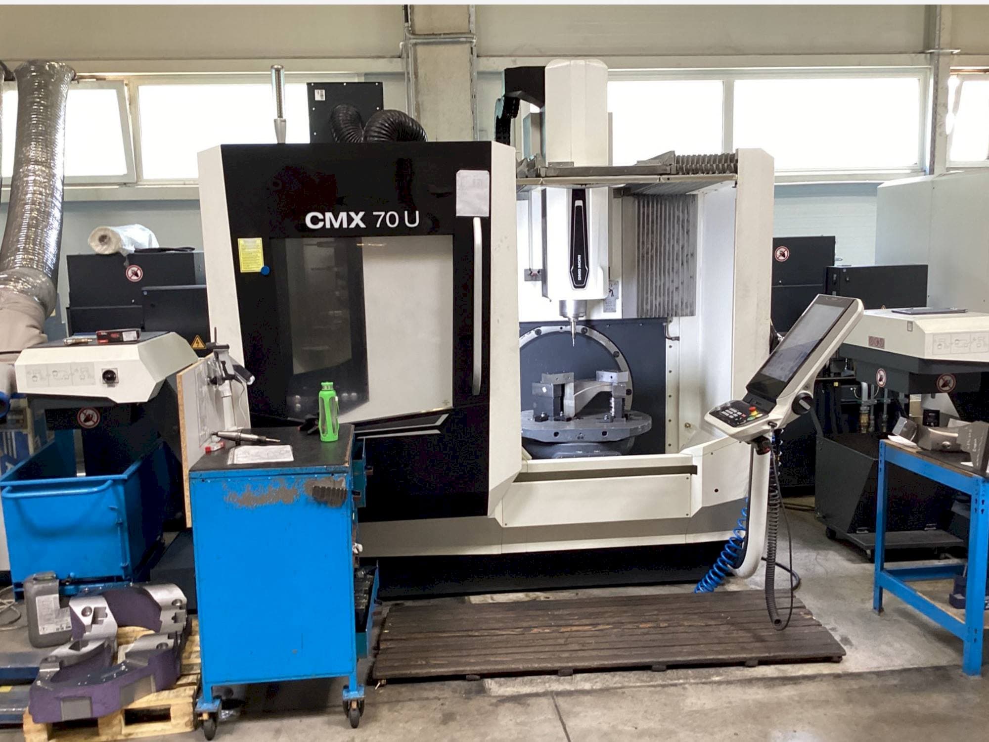 Front view of DMG MORI CMX 70U  machine
