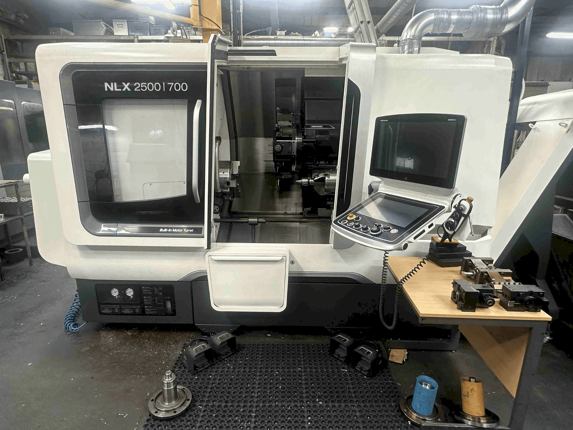 Front view of DMG MORI NLX2500SY/700  machine