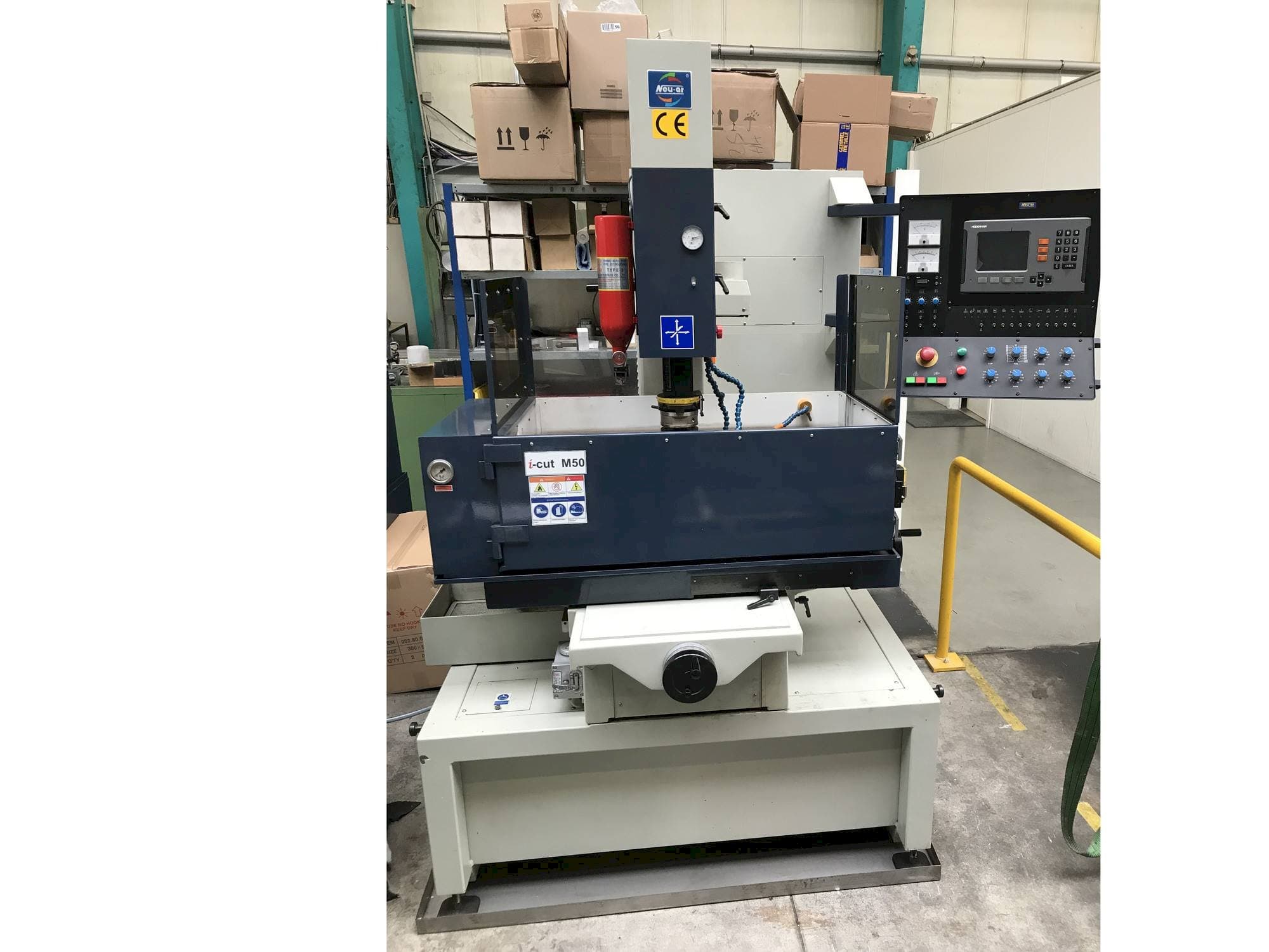 Front view of i-cut M50  machine