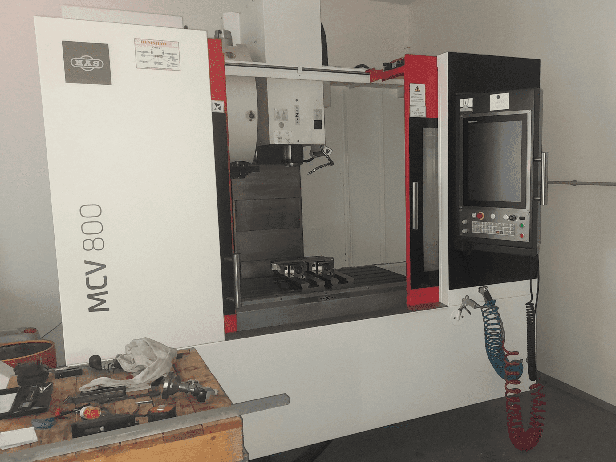 Front view of KOVOSVIT MAS MCV 800 QUICK (2022)  machine