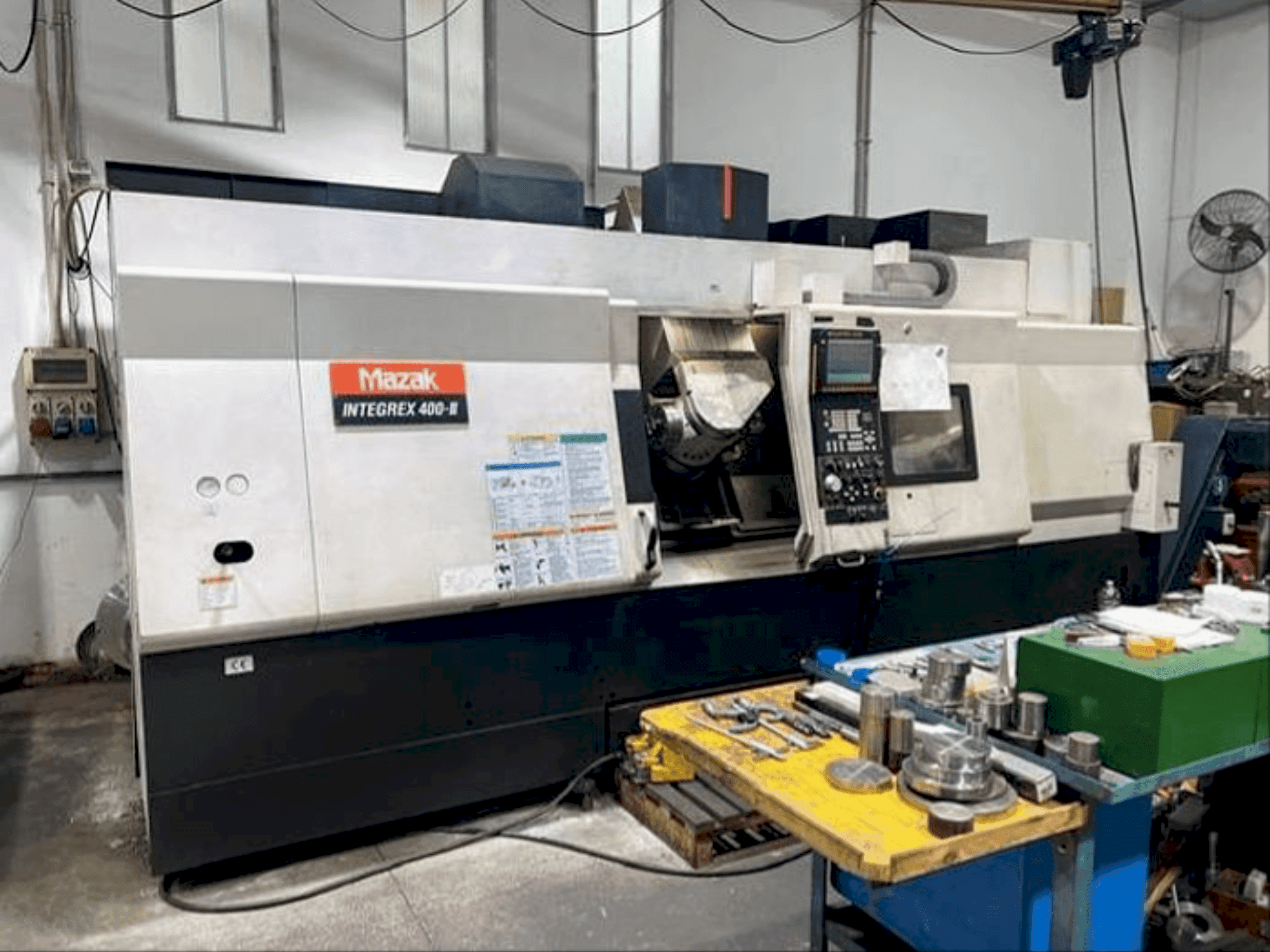 Front view of Mazak INTEGREX 400 III FUSION  machine