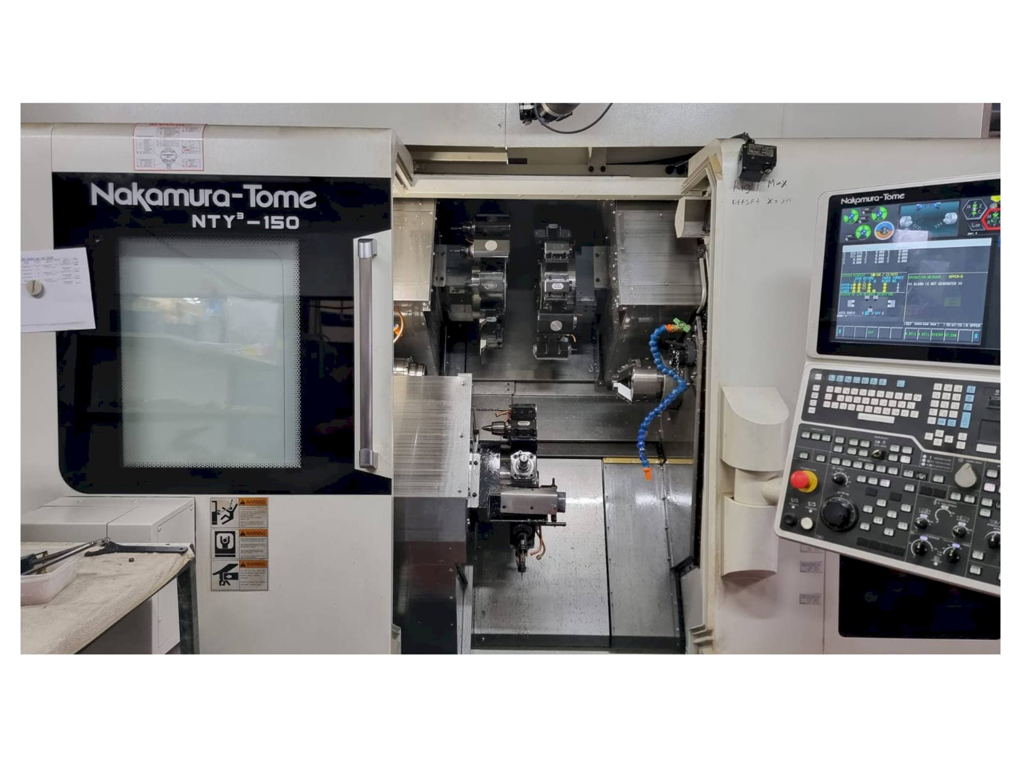 Front view of NAKAMURA-TOME NTY3-150  machine