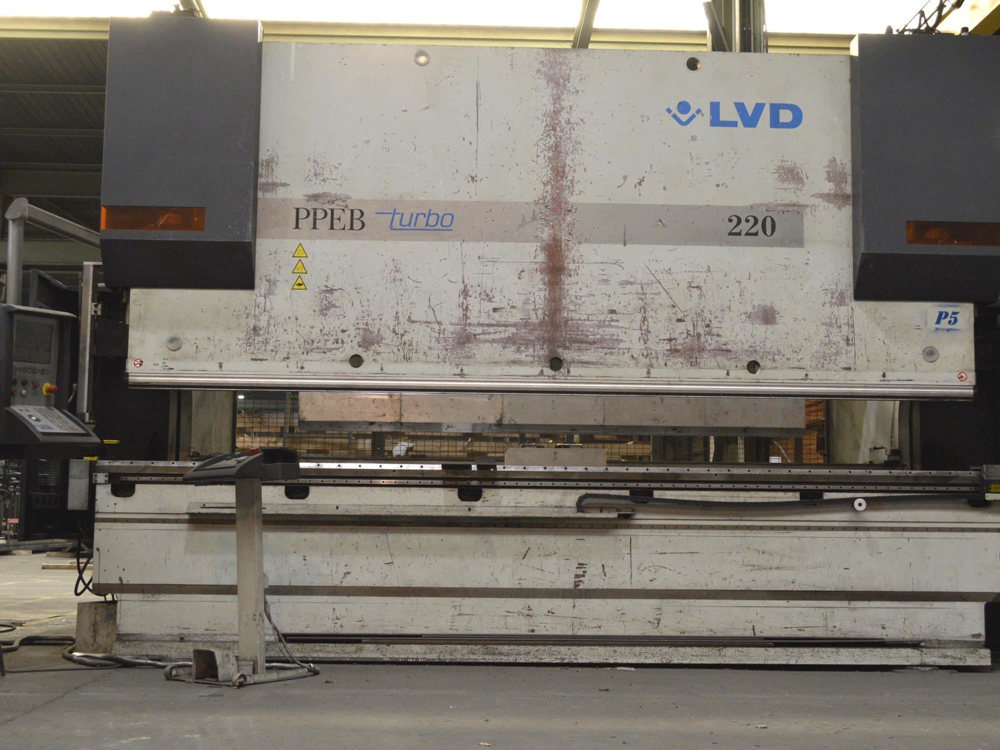 Front view of LVD PPEB 220/42  machine