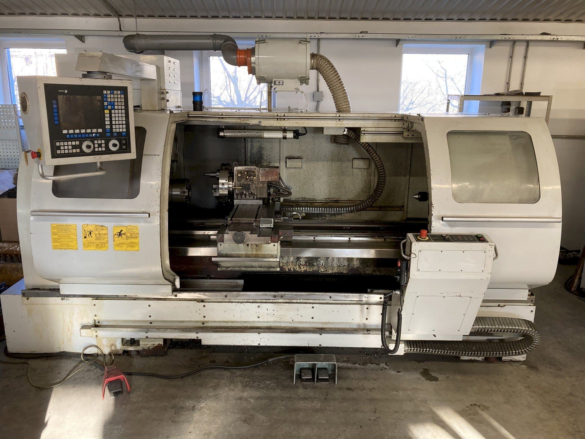 Front view of FERMAT SF 48-1500 CNC  machine