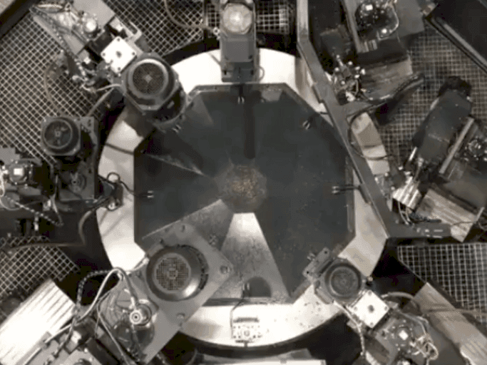 Front view of IBERMACH Transfer  machine