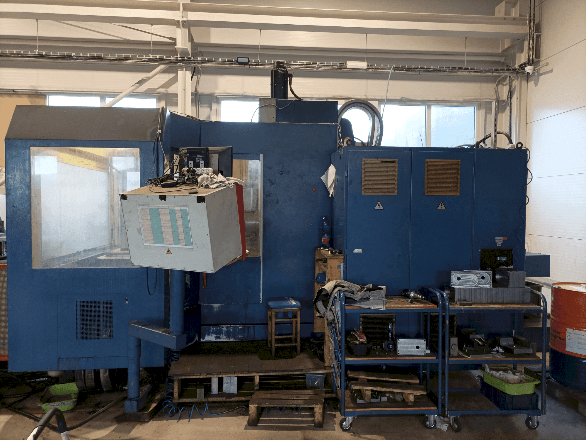 Front view of ZPS MCFH 63  machine