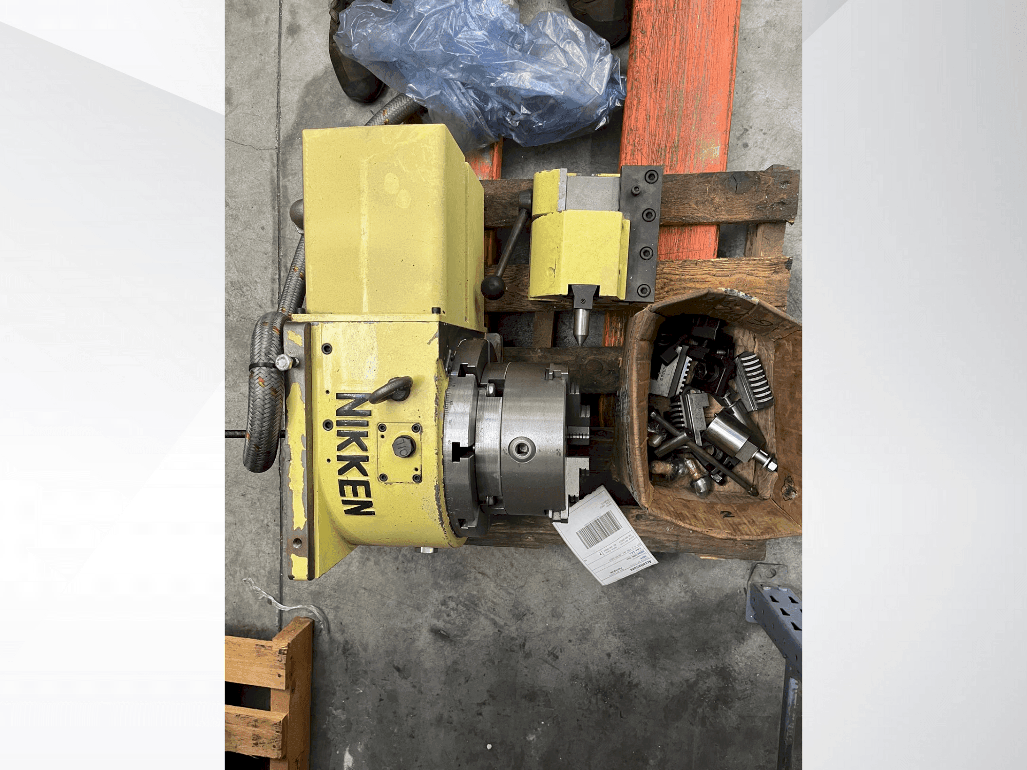 Front view of NIKKEN CNC 260  machine