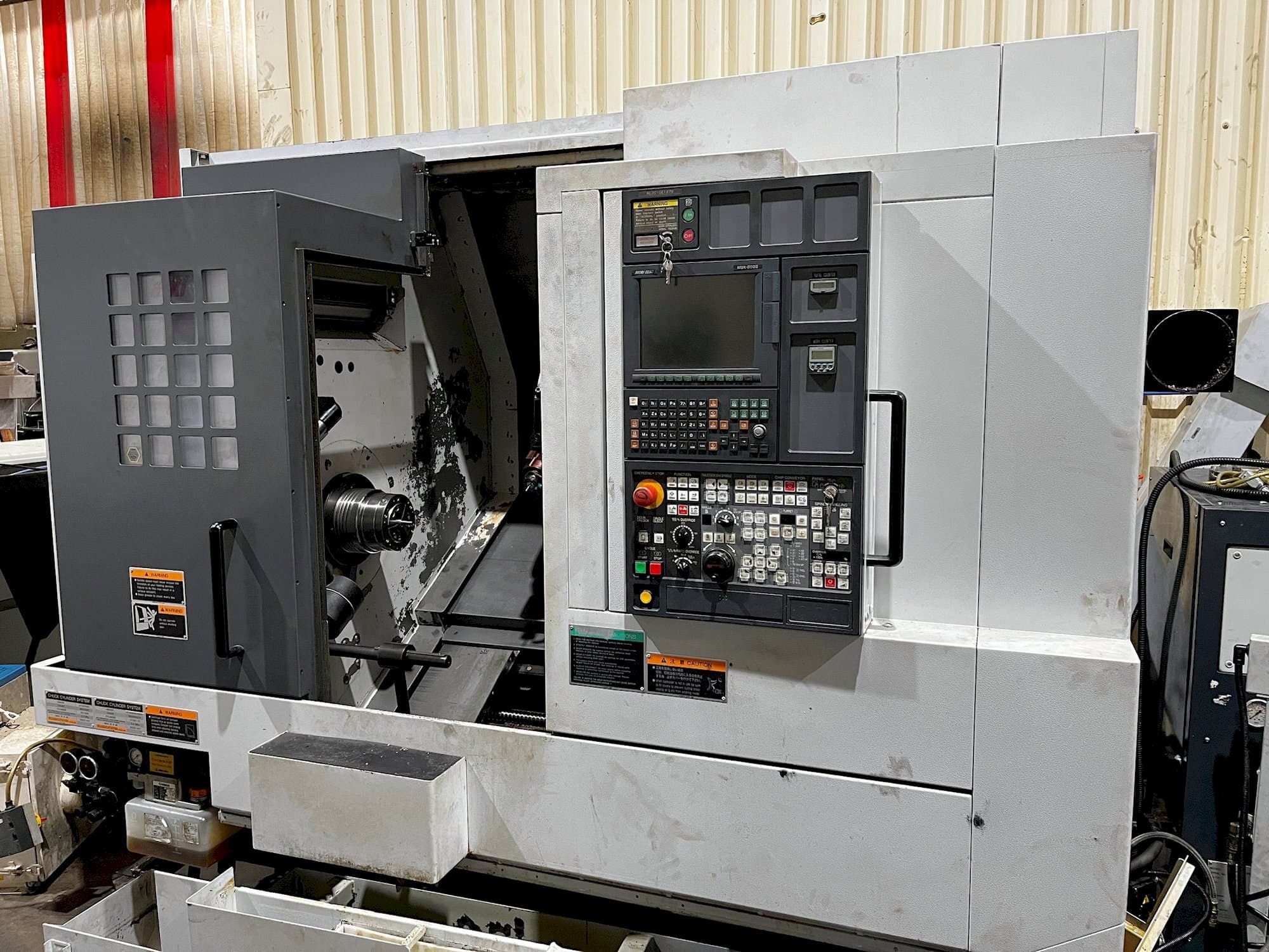 Front view of MORI SEIKI NL 2000SY/500  machine