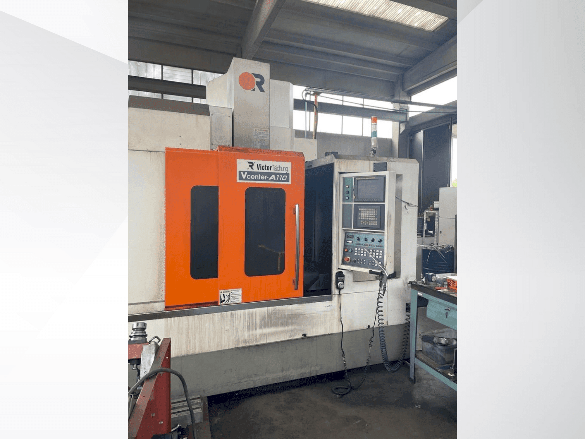 Front view of Victor Vcenter A-110  machine